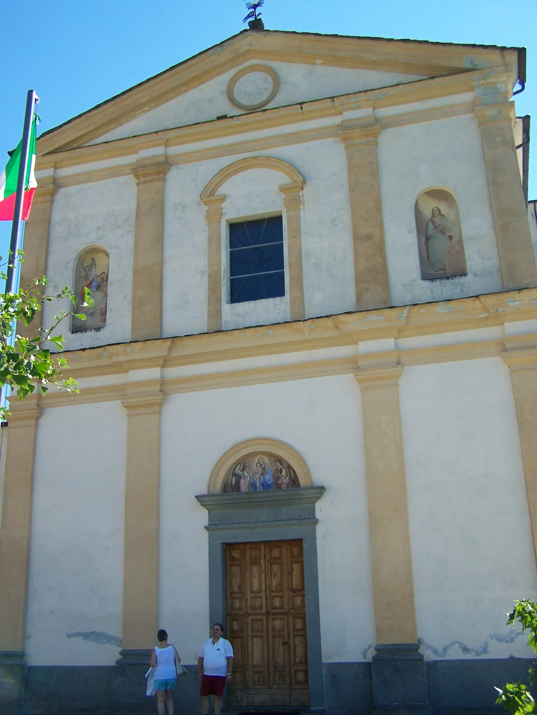 Photo showing: La chiesa parrocchiale di San Michele a Cercino (SO) - Italy