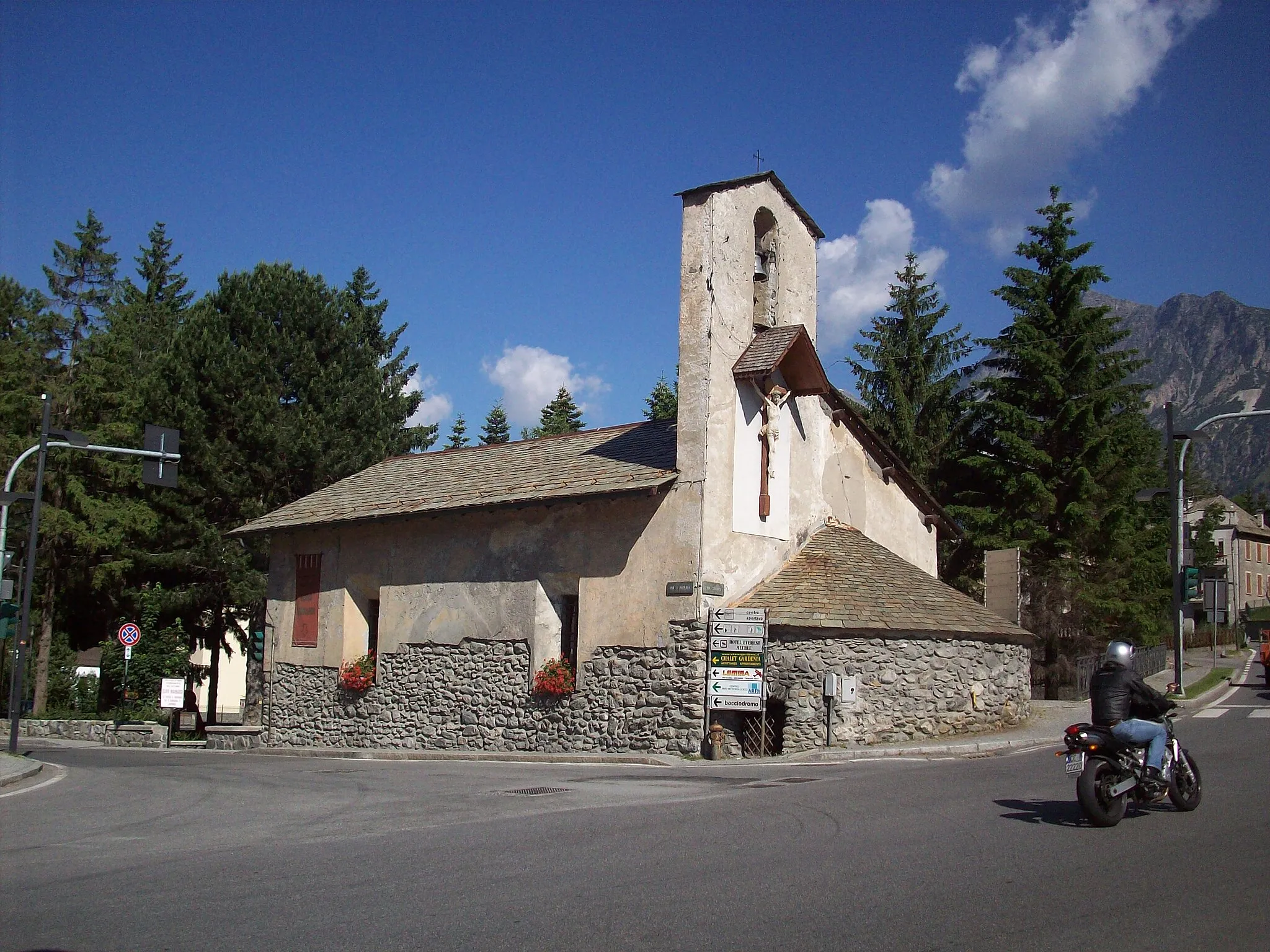 Photo showing: Santa Barbara's church in Bormio.