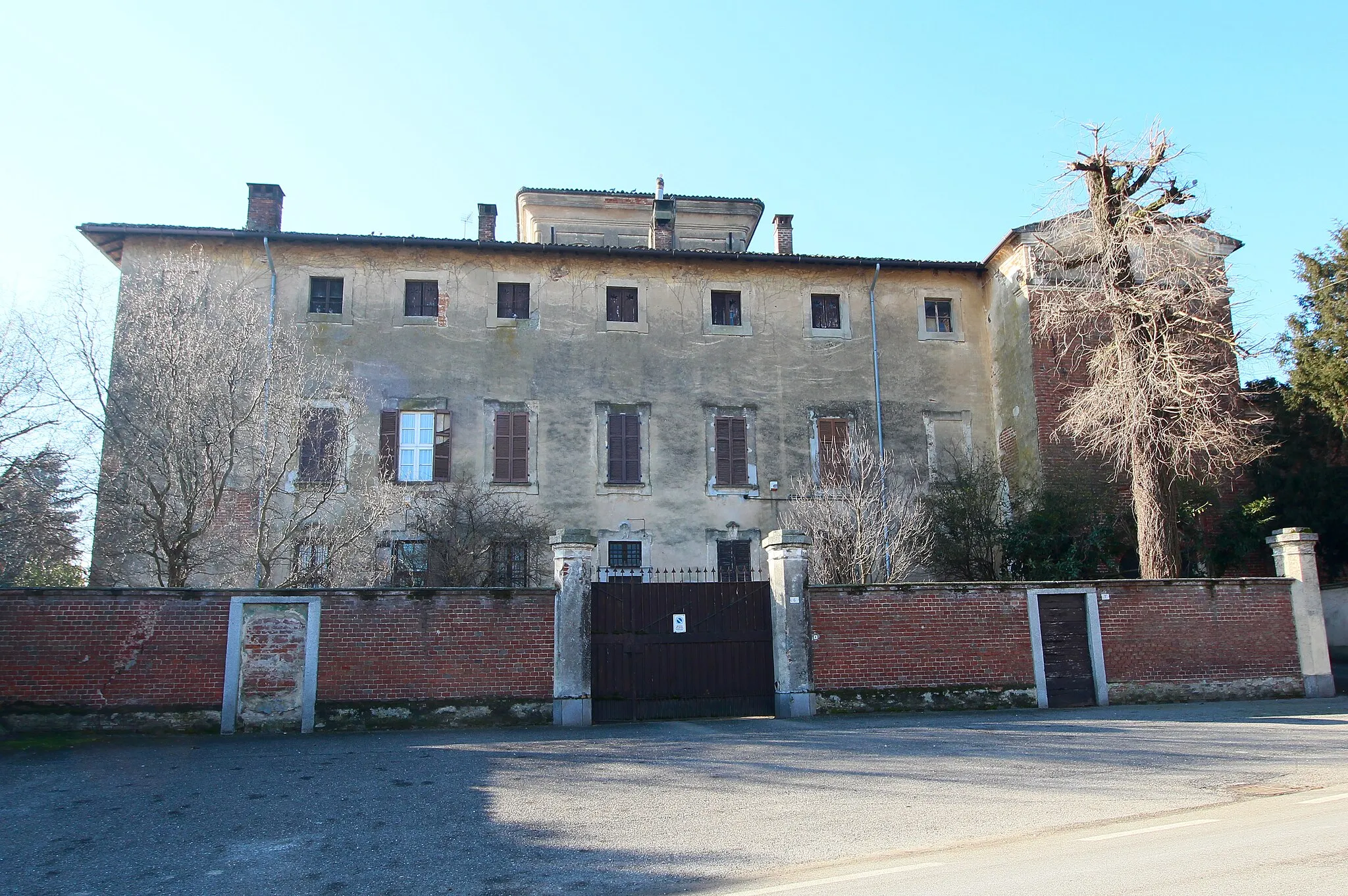 Photo showing: Castle Castello di Galliavola, Galliavola, Province of Pavia, Lombardy, Italy
