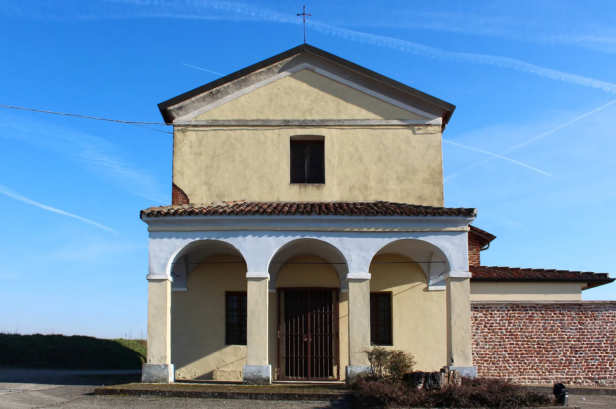 Photo showing: church Beata Vergine Addolorata allo Zerbaiolo, Galliavola, Province of Pavia, Lombardy, Italy