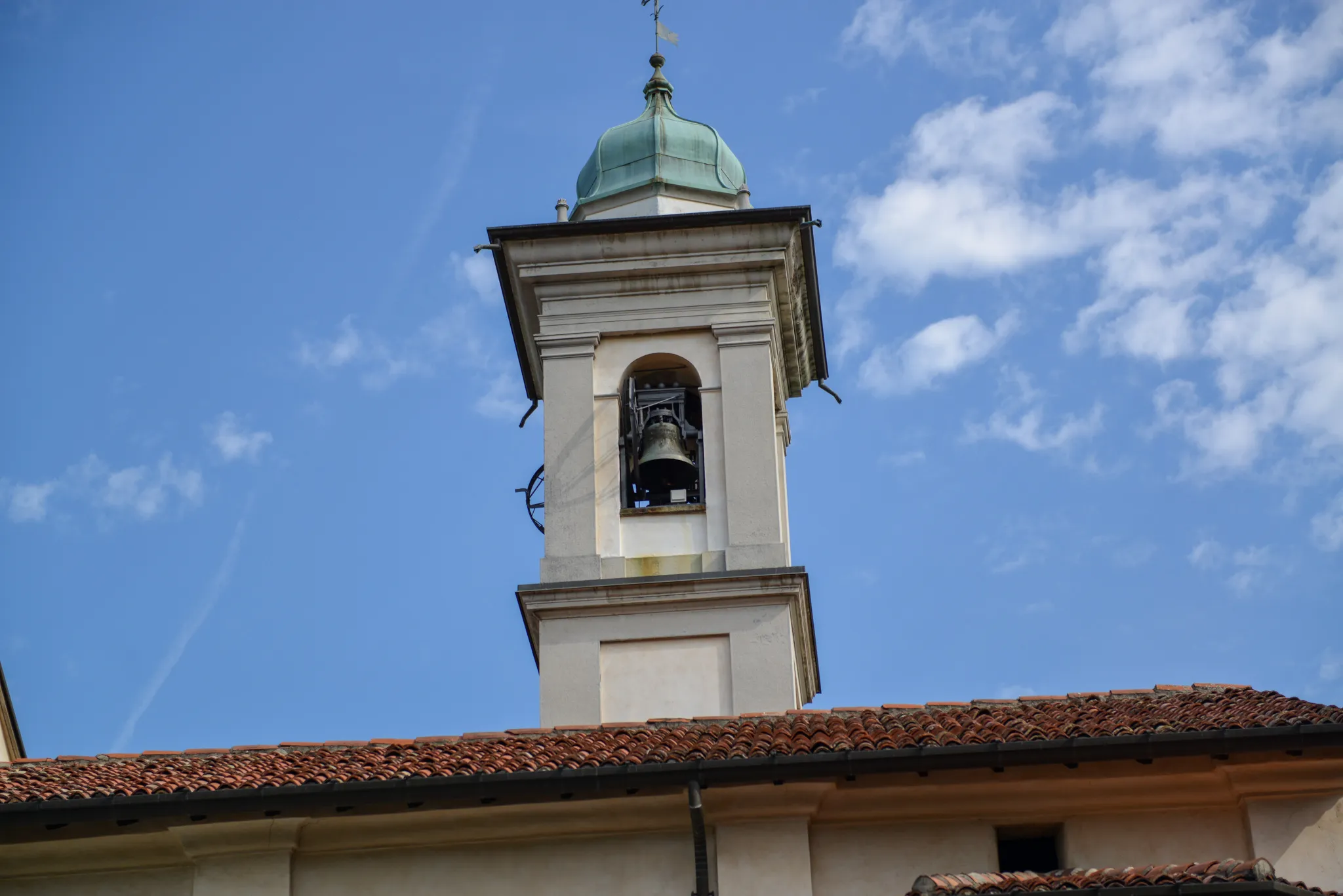 Photo showing: Campanile della Chiesa Santa Maria Assunta, Cadegliano Viconago
