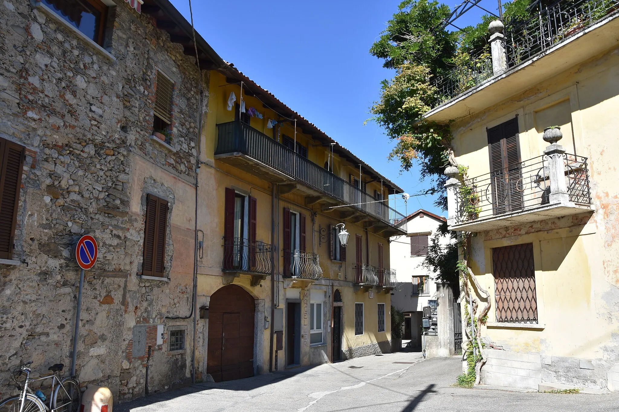 Photo showing: La casa natale di Gina Vay Pedotti ad Azzio, in provincia di Varese.