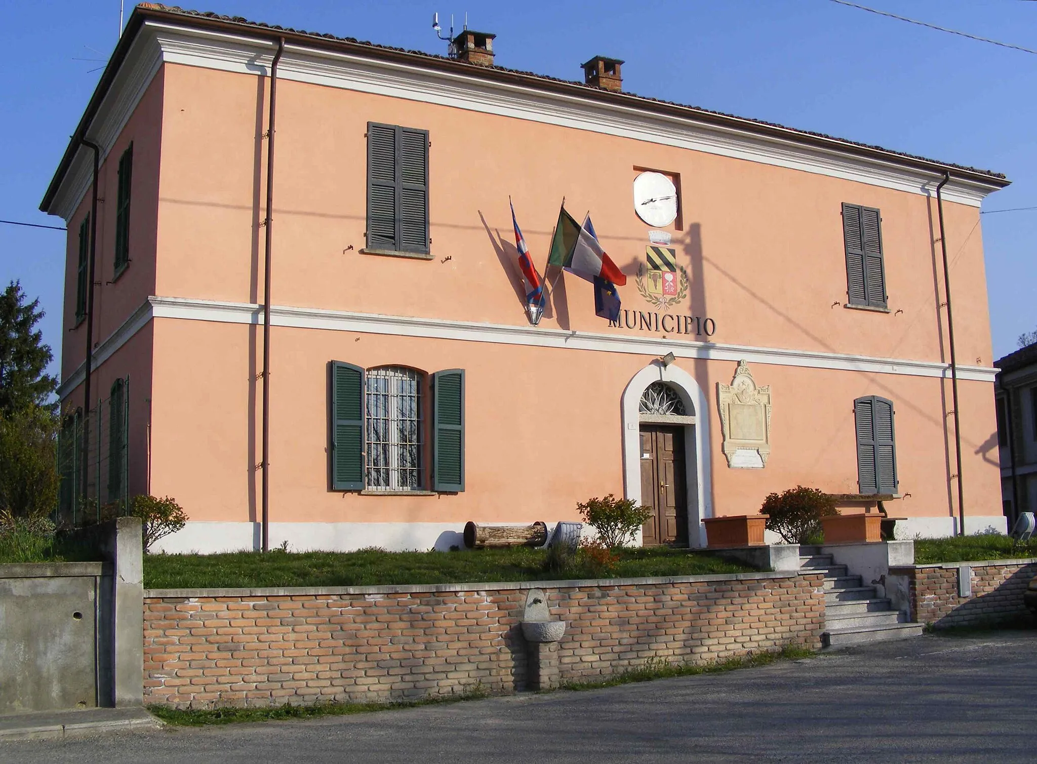 Photo showing: Berzano di Tortona (AL, Italy): town hall