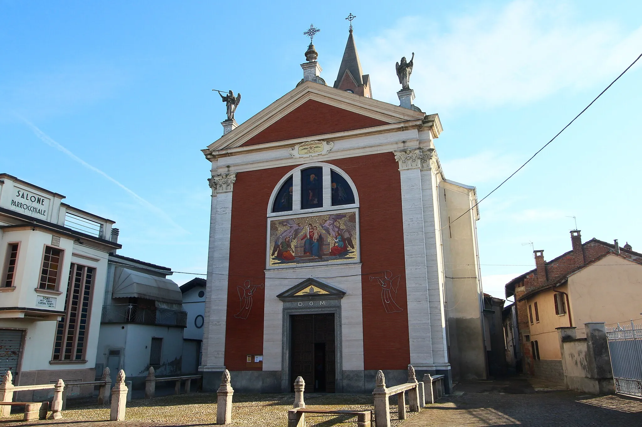 Photo showing: church San Rocco, Molino dei Torti, Province of Alessandria, Piedmont, Italy