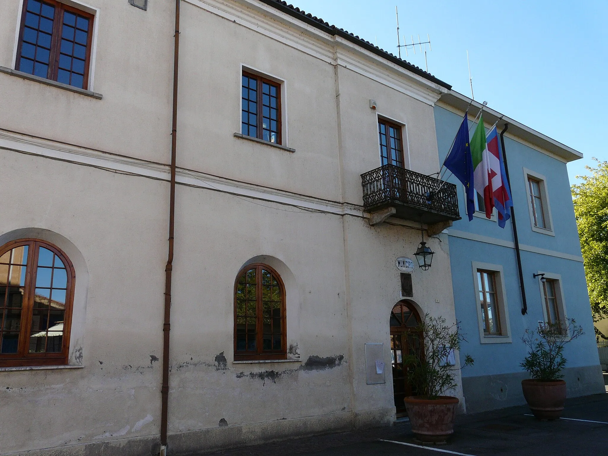 Photo showing: Municipio di Piovera, Piemonte, Italy