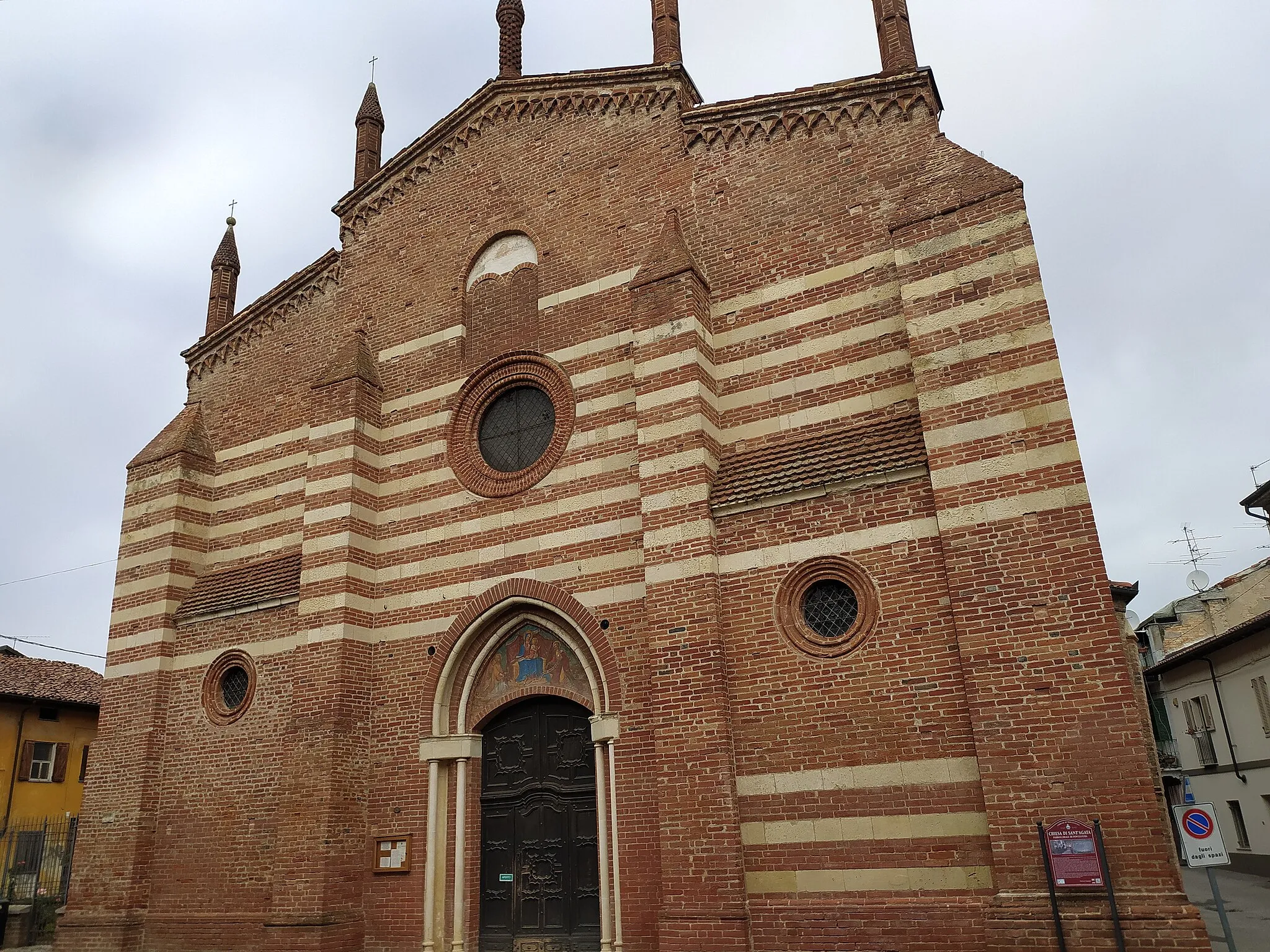 Photo showing: Facciata Chiesa di S.Agata