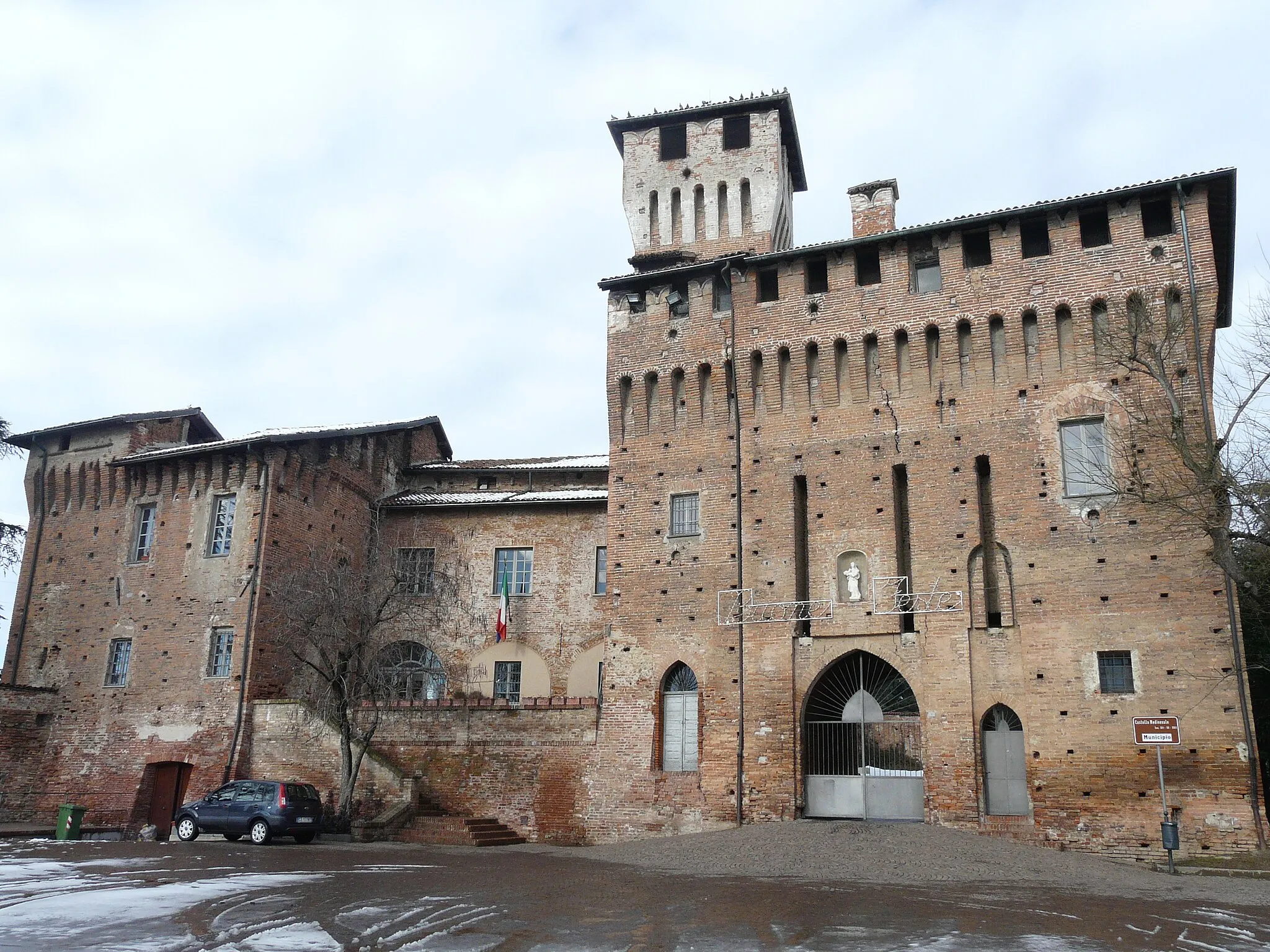 Photo showing: Castello-Municipio di Pozzolo Formigaro, Piemonte, Italy