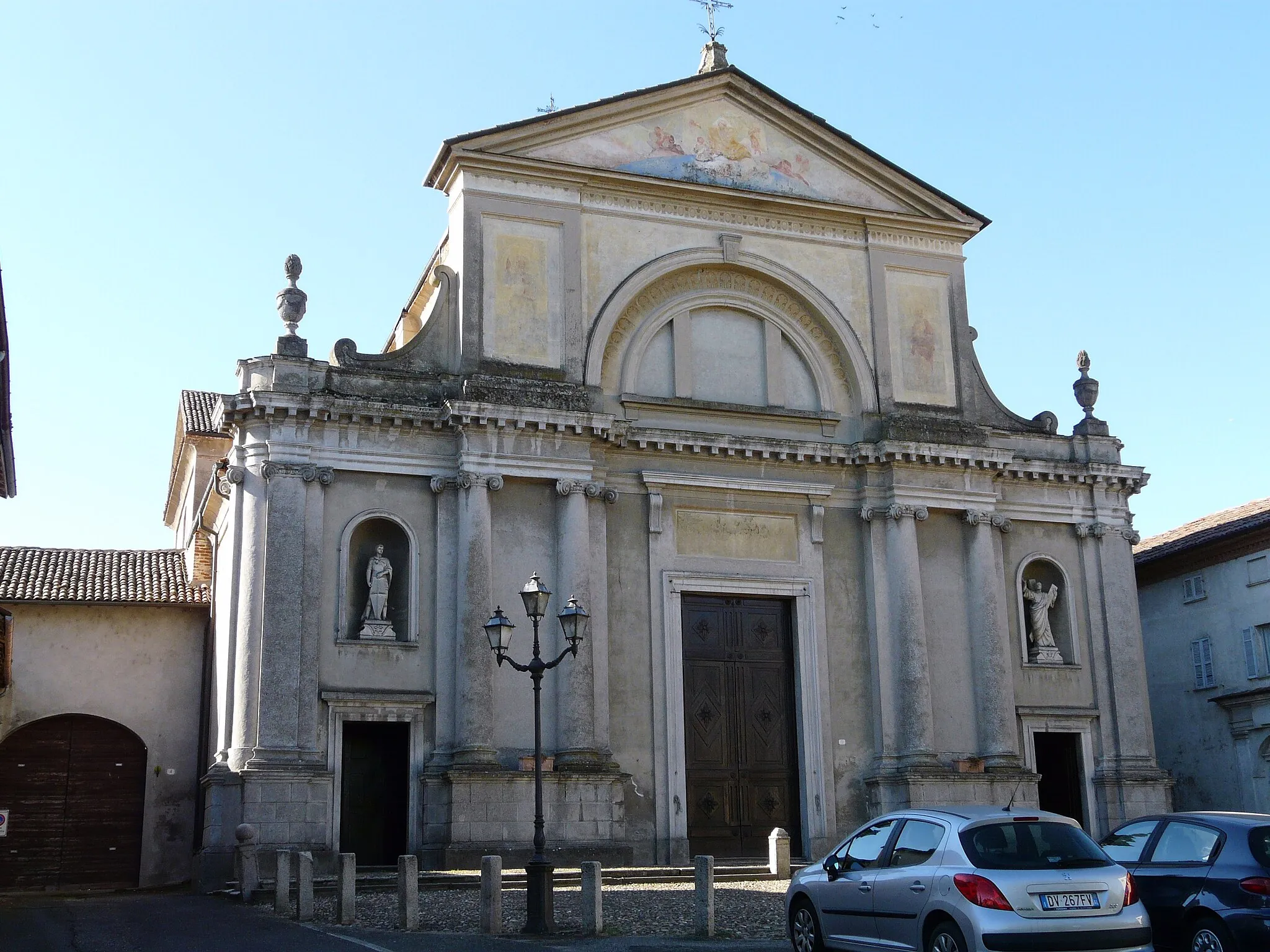 Photo showing: Chiesa di Santo Stefano, Bassignana, Piemonte, Italy