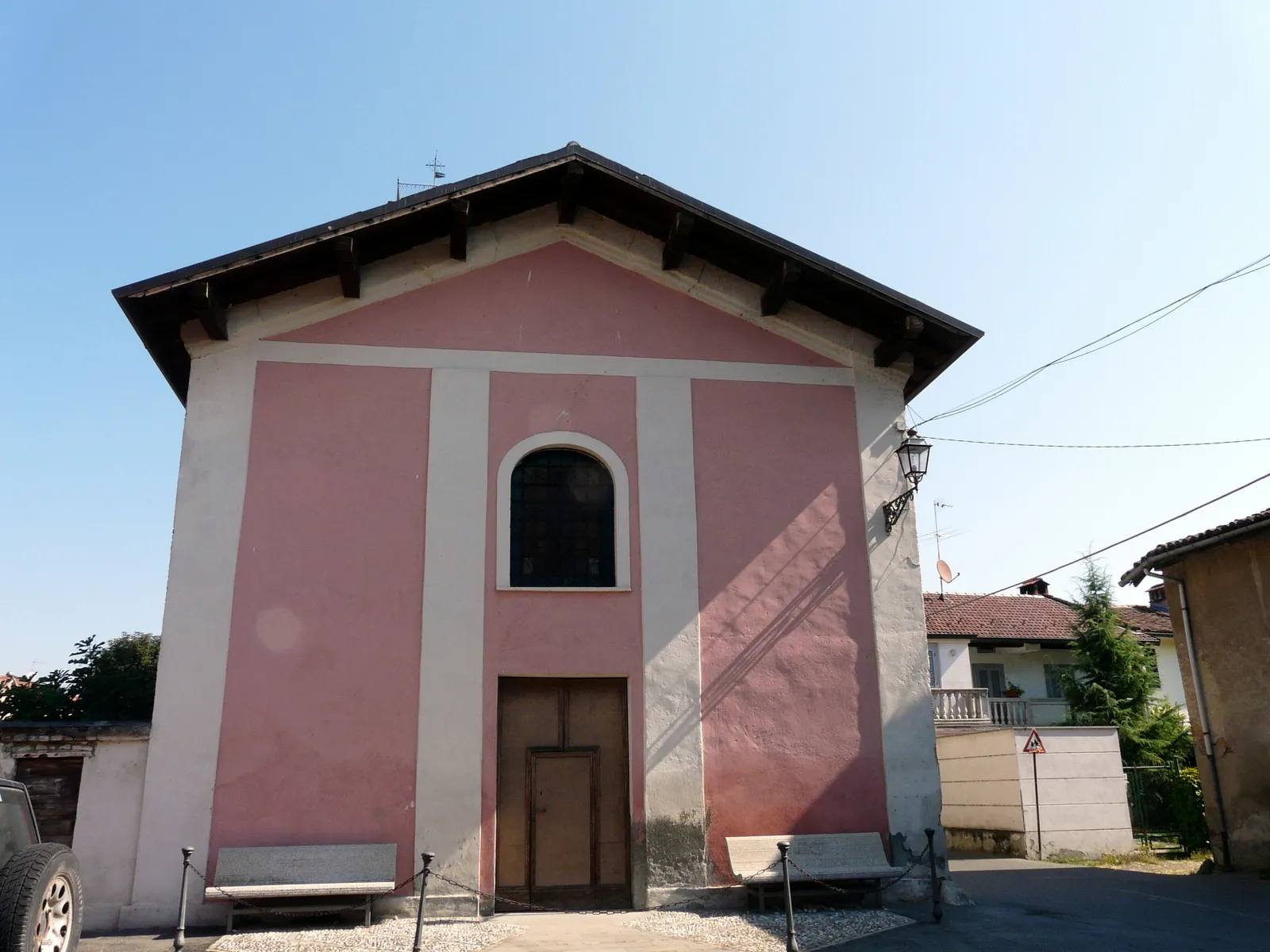 Photo showing: L'oratorio di Sant'Antonio abate, Basaluzzo, Piemonte, Italia