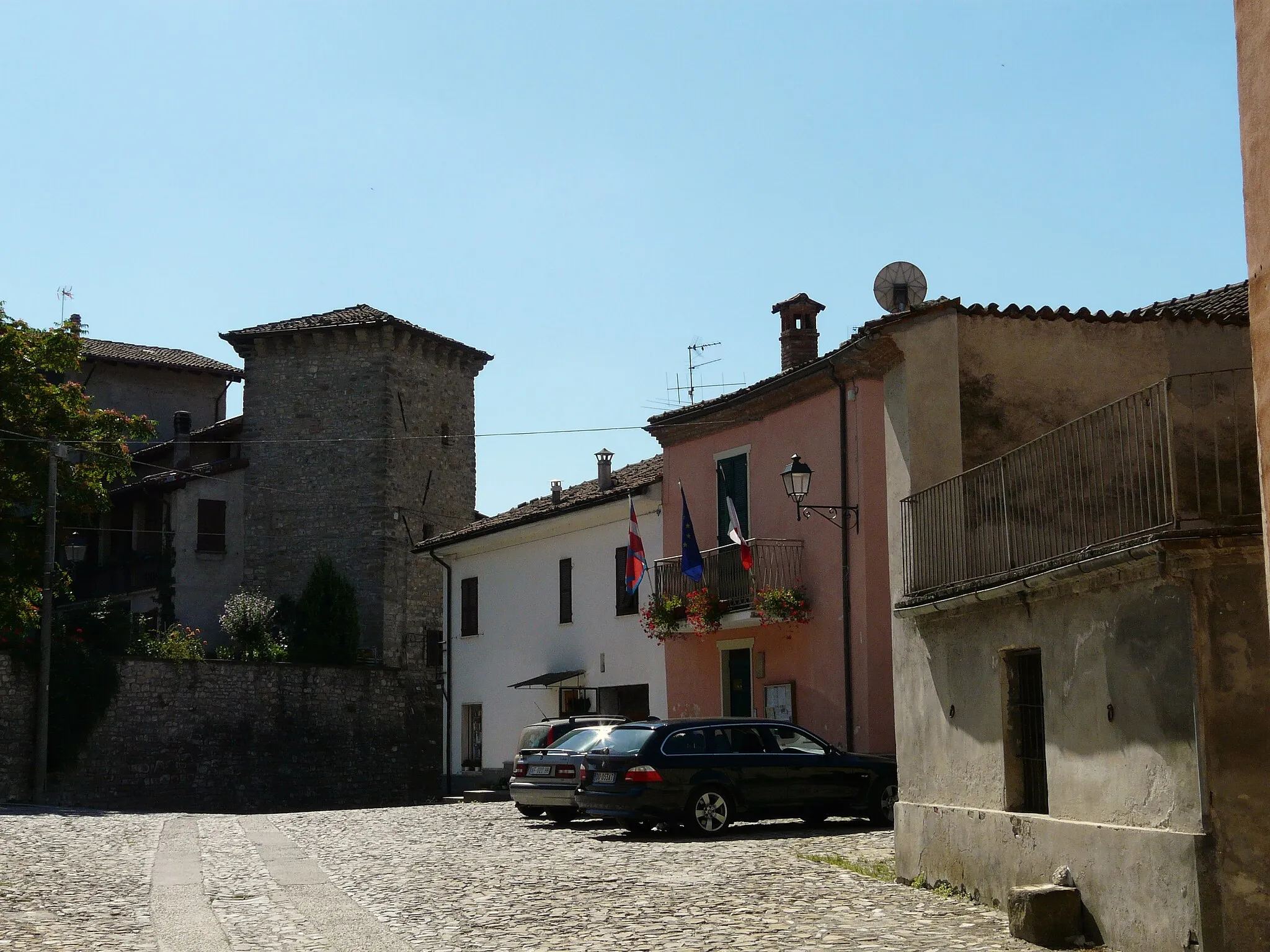 Photo showing: Centro storico di Gremiasco, Piemonte, Italia