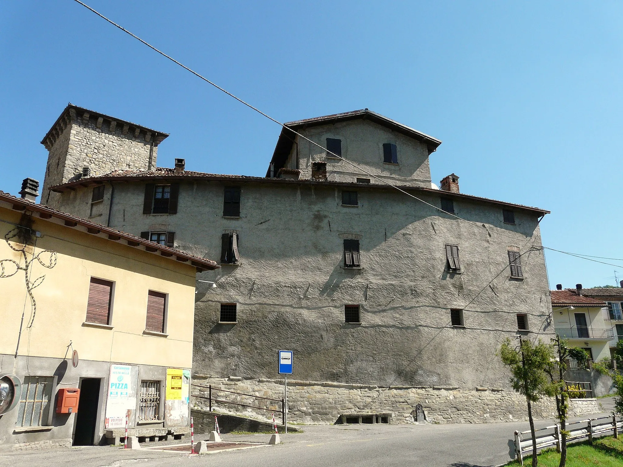 Photo showing: Castello dei Malapina, Gremiasco, Piemonte, Italia