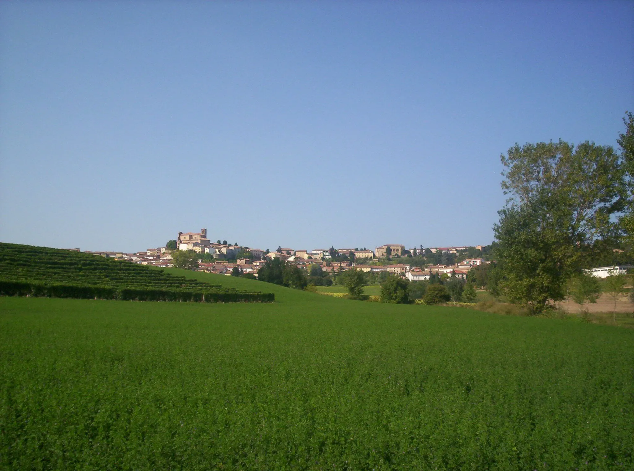 Photo showing: vista di Casorzo (Asti), Italia