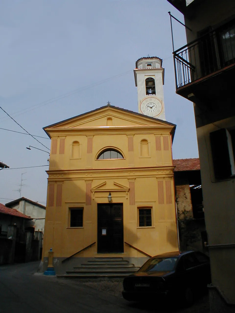 Photo showing: facciata principale dopo i restauri