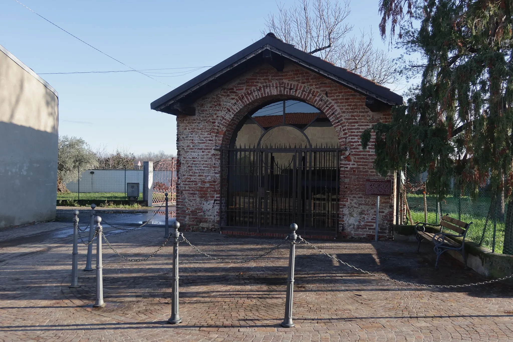 Photo showing: Barengo Oratorio di San Rocco