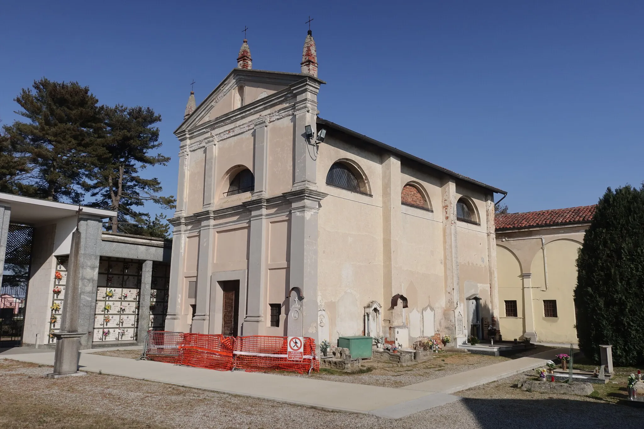 Photo showing: Nibbiola Chiesa di Santa Maria