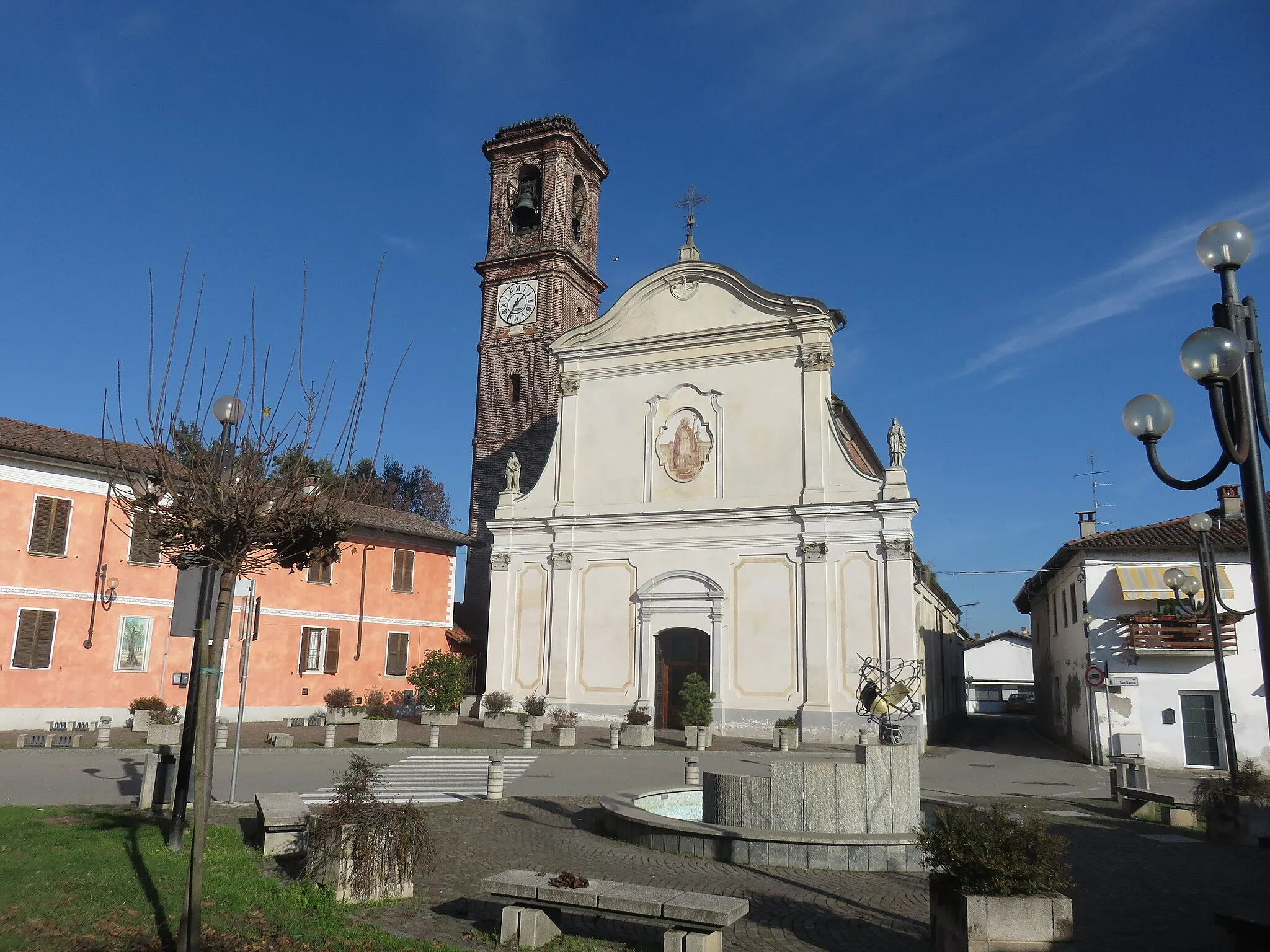 Photo showing: Casaleggio Novara Chiesa di Sant'Ambrogio