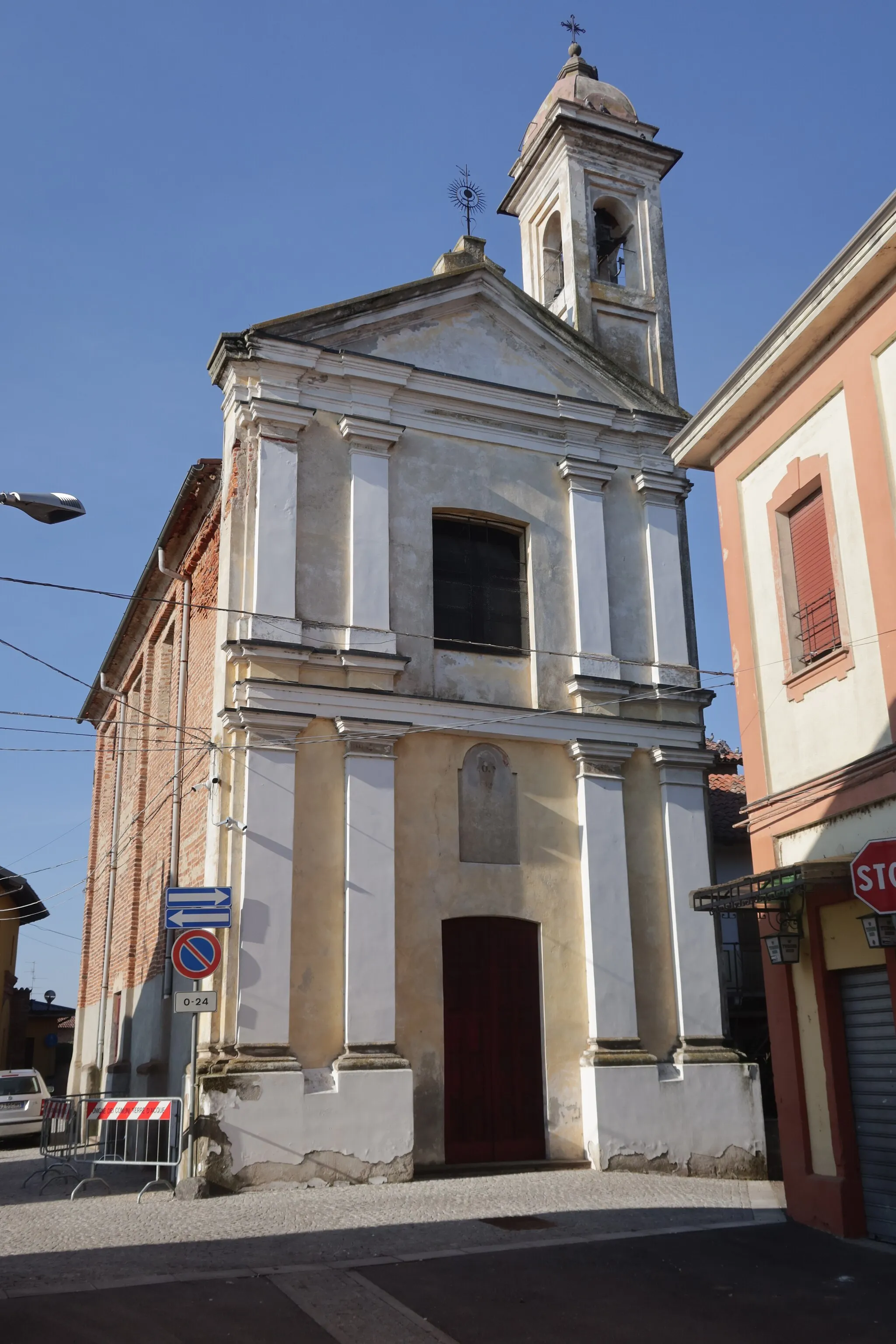 Photo showing: Tornaco Chiesa di San Carlo Borromeo