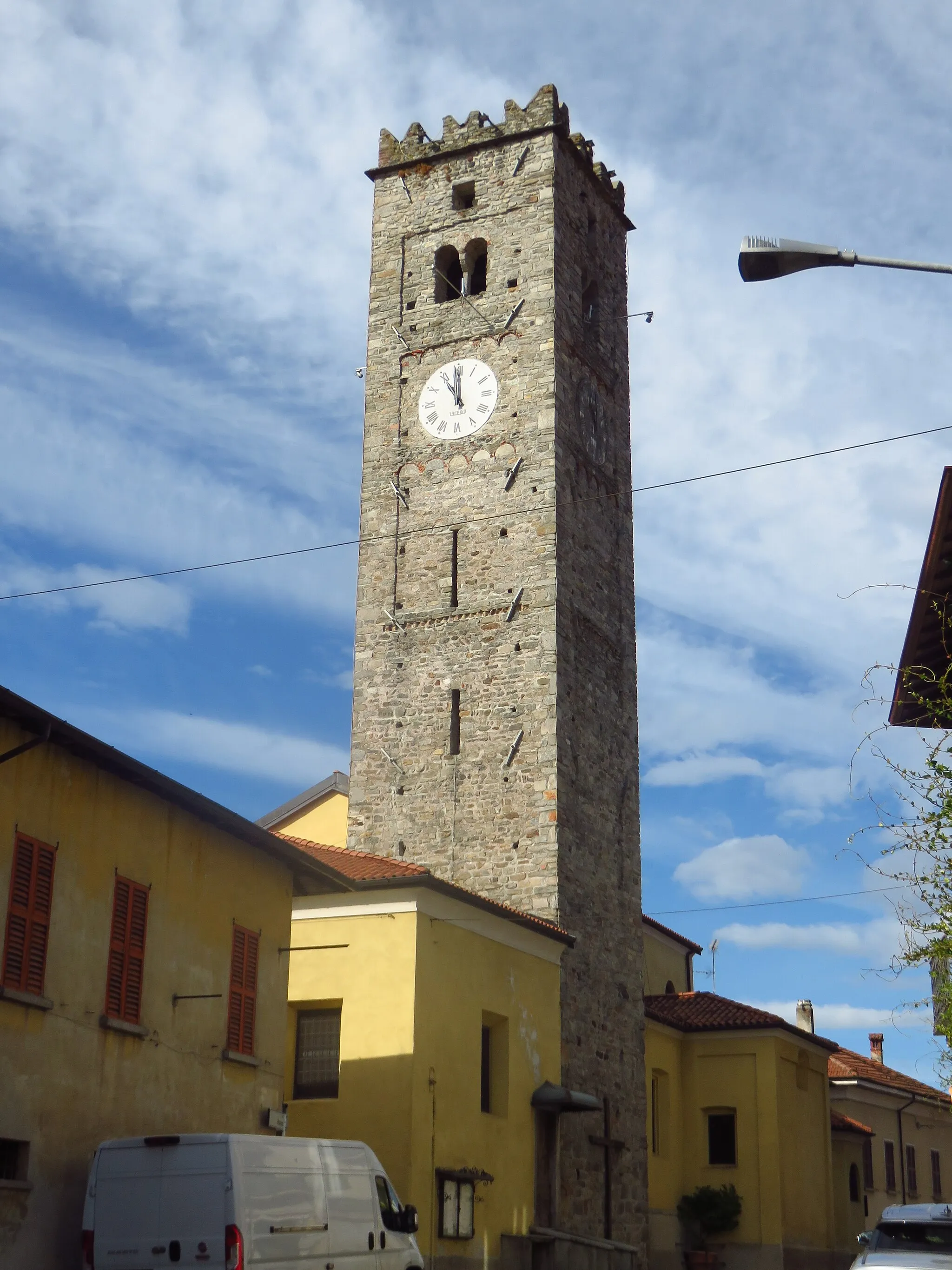 Photo showing: Paruzzaro Campanile della Chiesa di San Siro