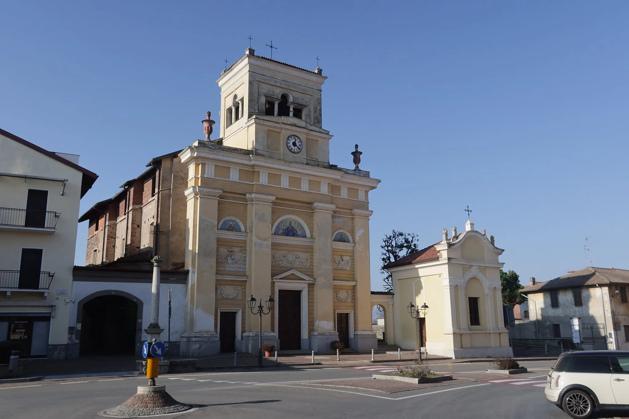 Photo showing: Ghislarengo Chiesa della Beata Vergine Maria Assunta