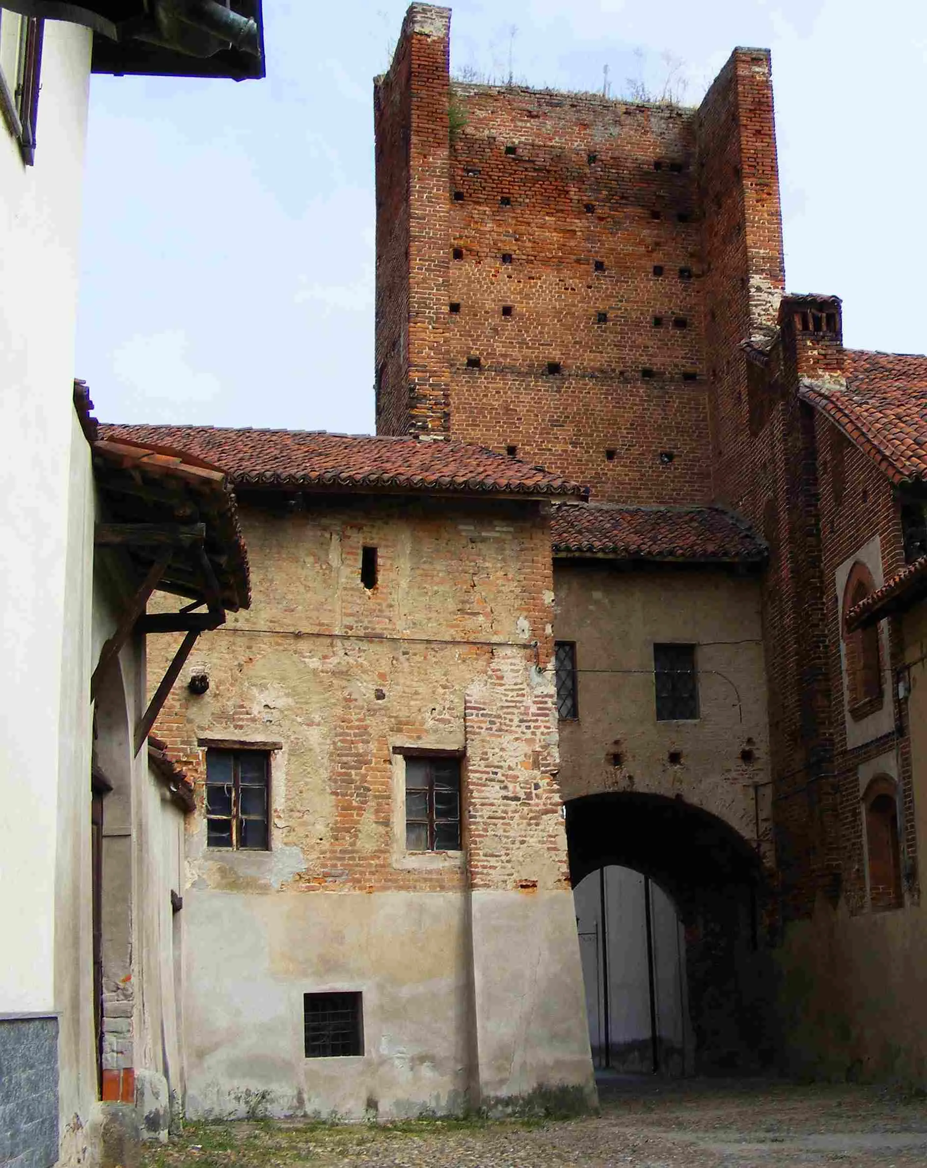 Photo showing: Collobiano castle (VC, Italy)