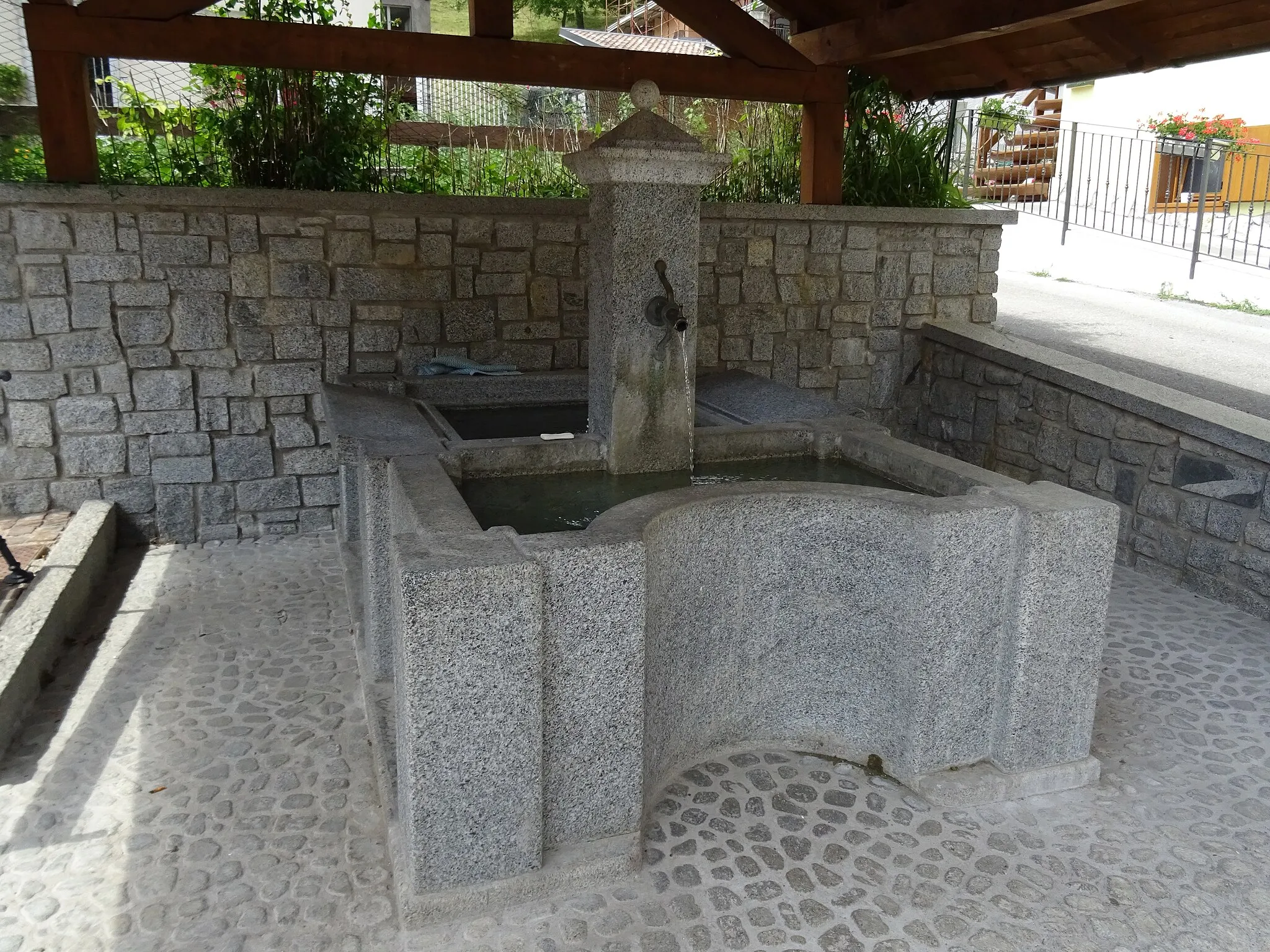 Photo showing: Tiarno di Sopra (Ledro, Trentino, Italy) - Fountain