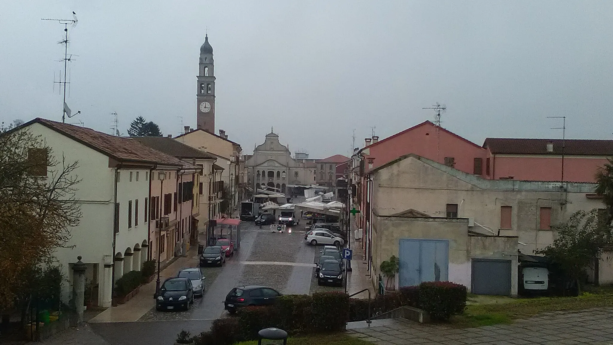 Photo showing: Castelmassa - Piazza della Libertà