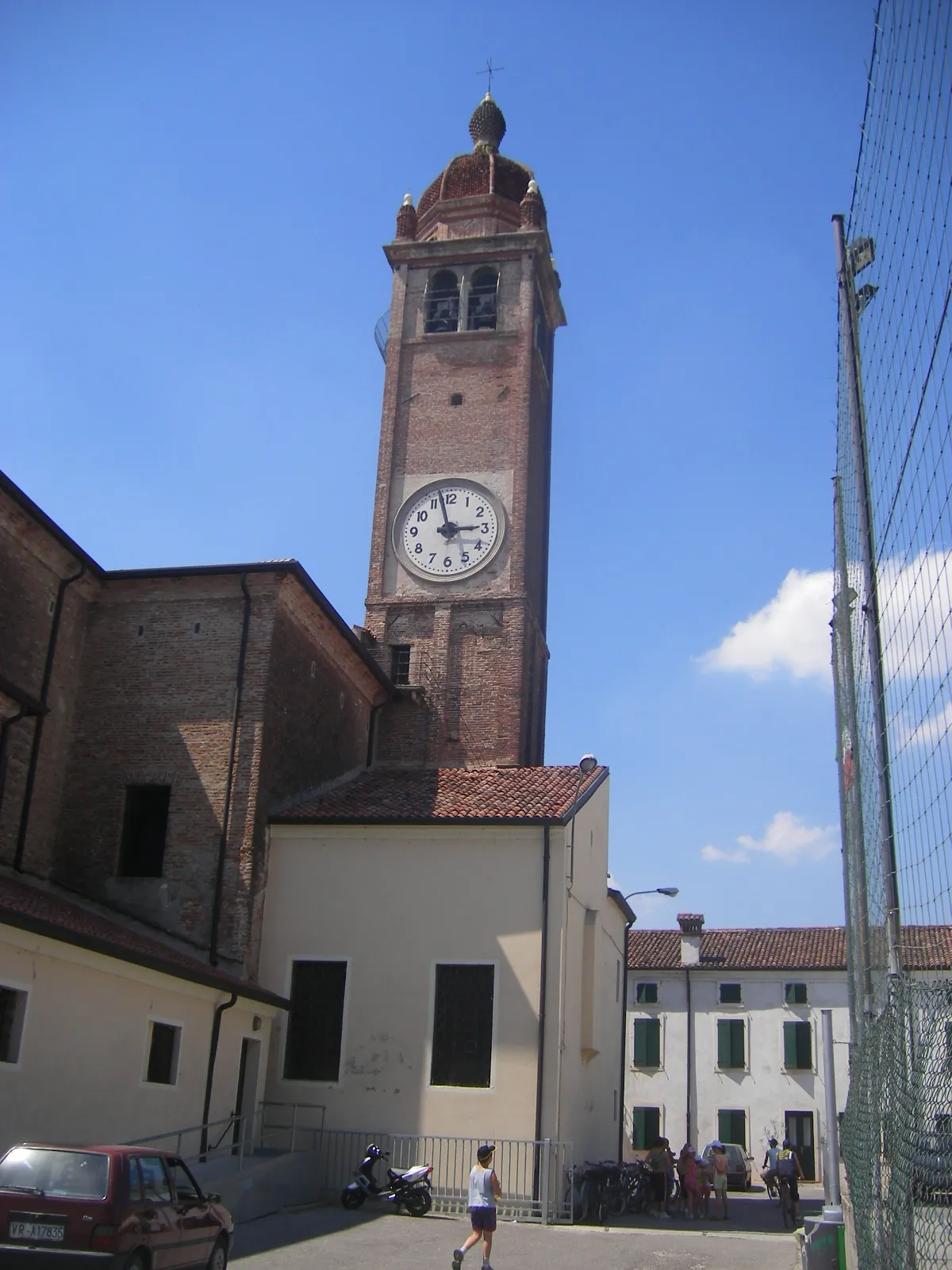 Photo showing: Chiesa di Santa Maria della Vanagdizza, Vangadizza, frazione di Legnago. Il campanile.