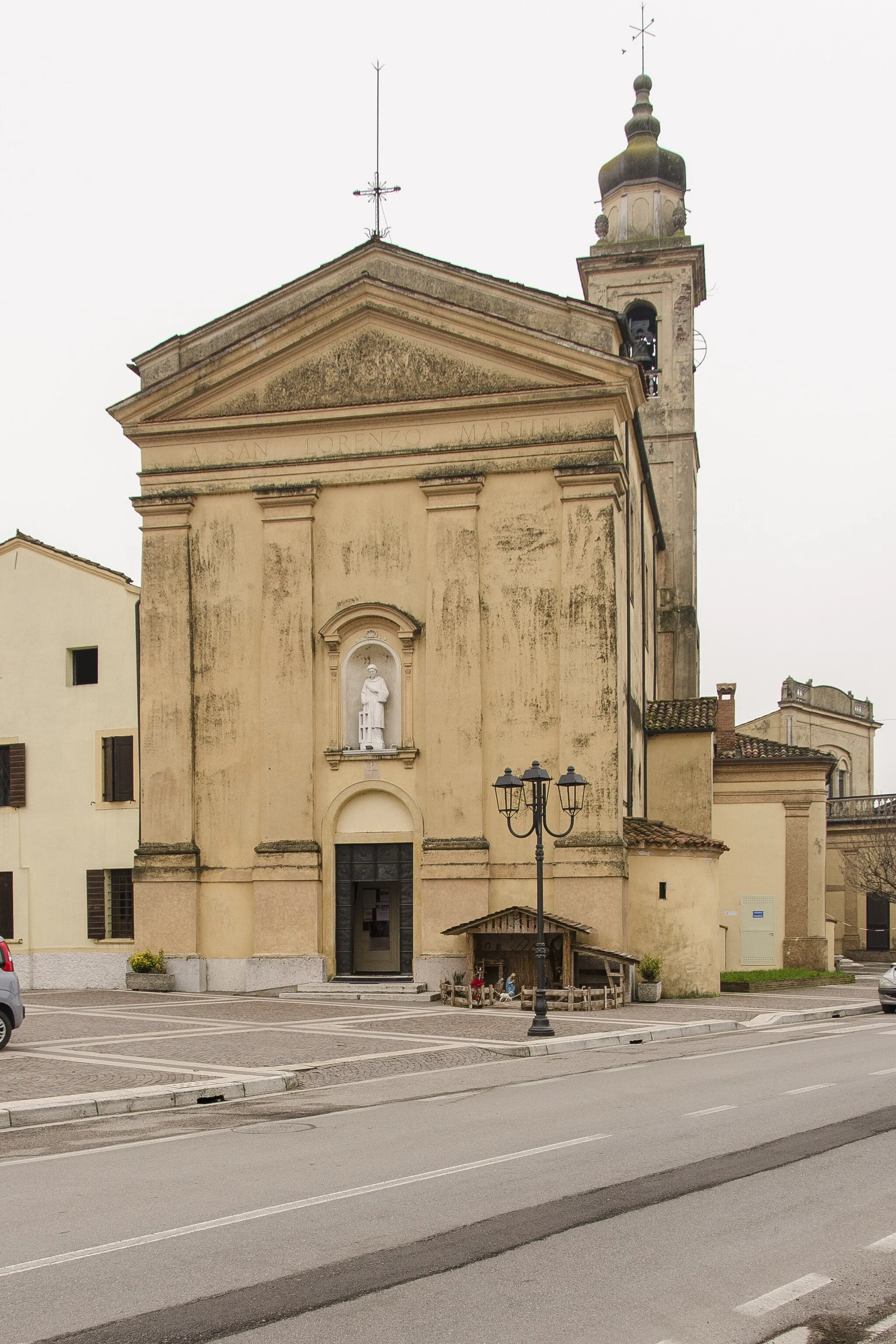 Photo showing: Chiesa di San Lorenzo Martire - Nogarole Rocca