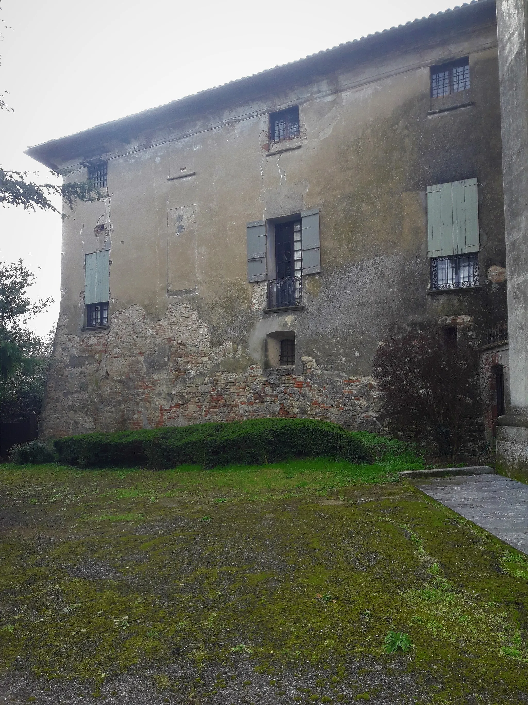 Photo showing: The castle of Vicobarone, municipality of Ziano Piacentino, Piacenza, Italy