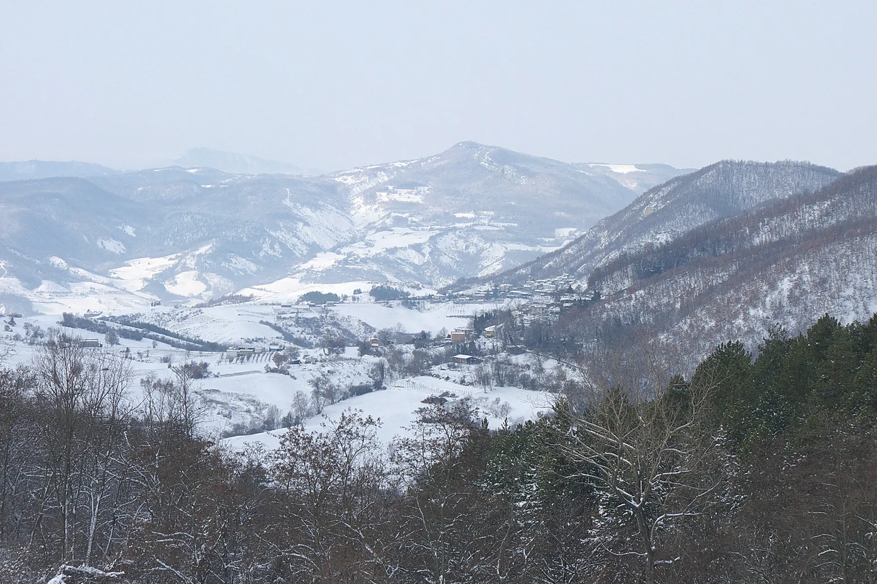 Photo showing: Vista verso Sagliano