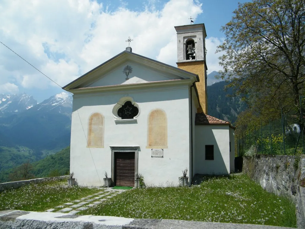 Photo showing: Church of St John the Baptist. Sommaprada of Lozio, Val Camonica