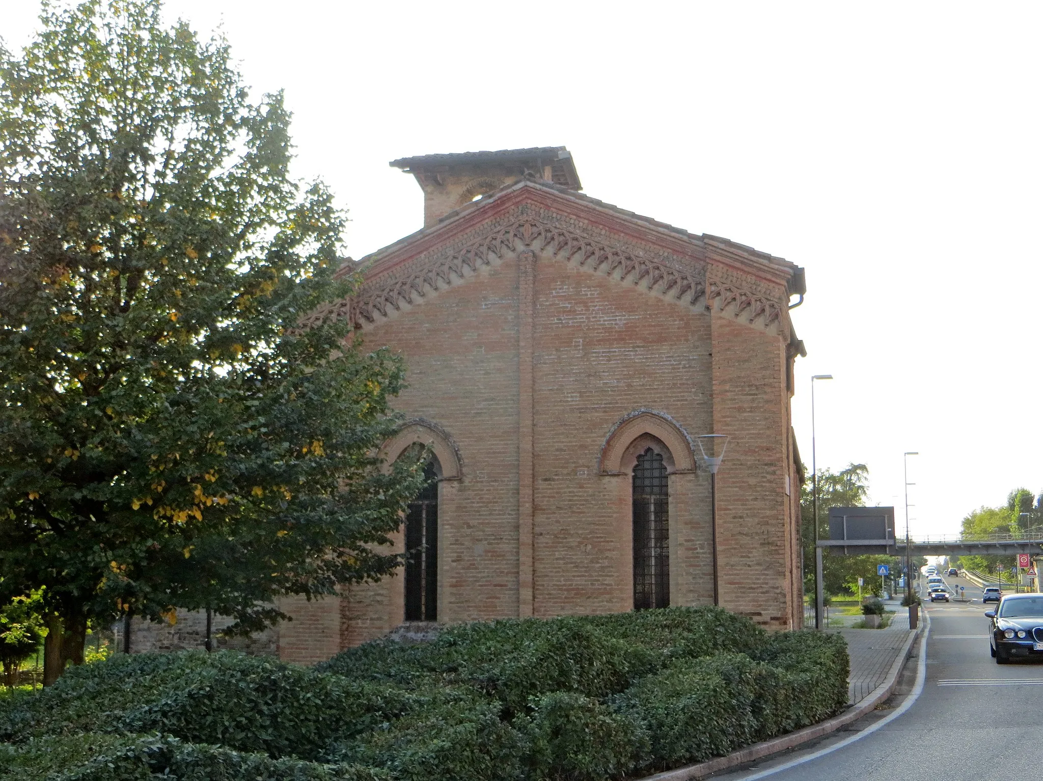Photo showing: Chiesa di Sant'Antonio Abate (Fidenza) - retro