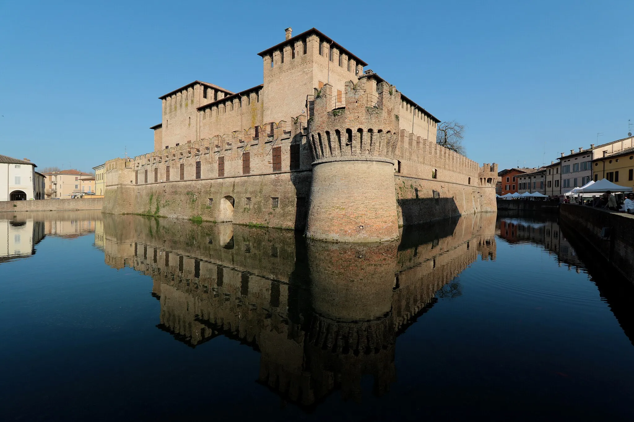 Photo showing: Rocca Sanvitale - Fontanellato