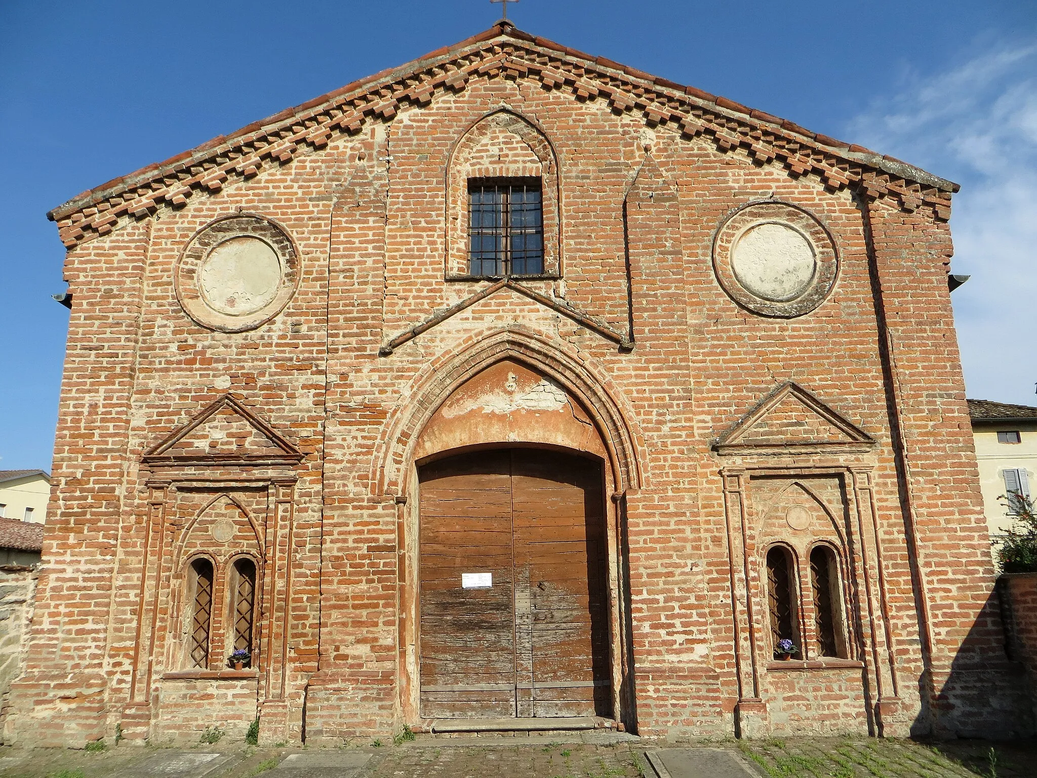 Photo showing: Chiesetta della Beata Vergine delle Grazie (Zibello) - facciata