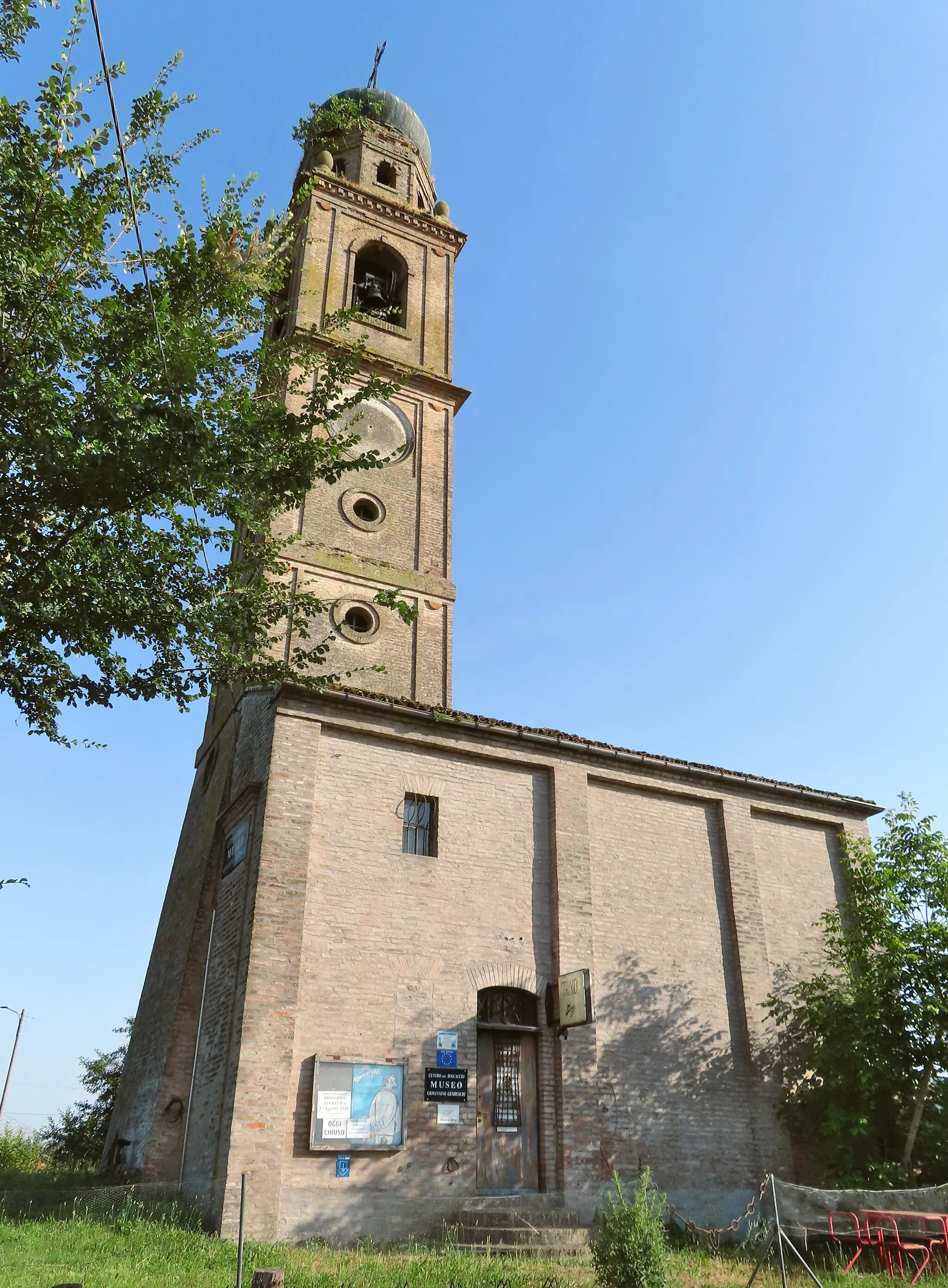Photo showing: Lato nord dell'antico campanile di Santa Caterina d'Alessandria