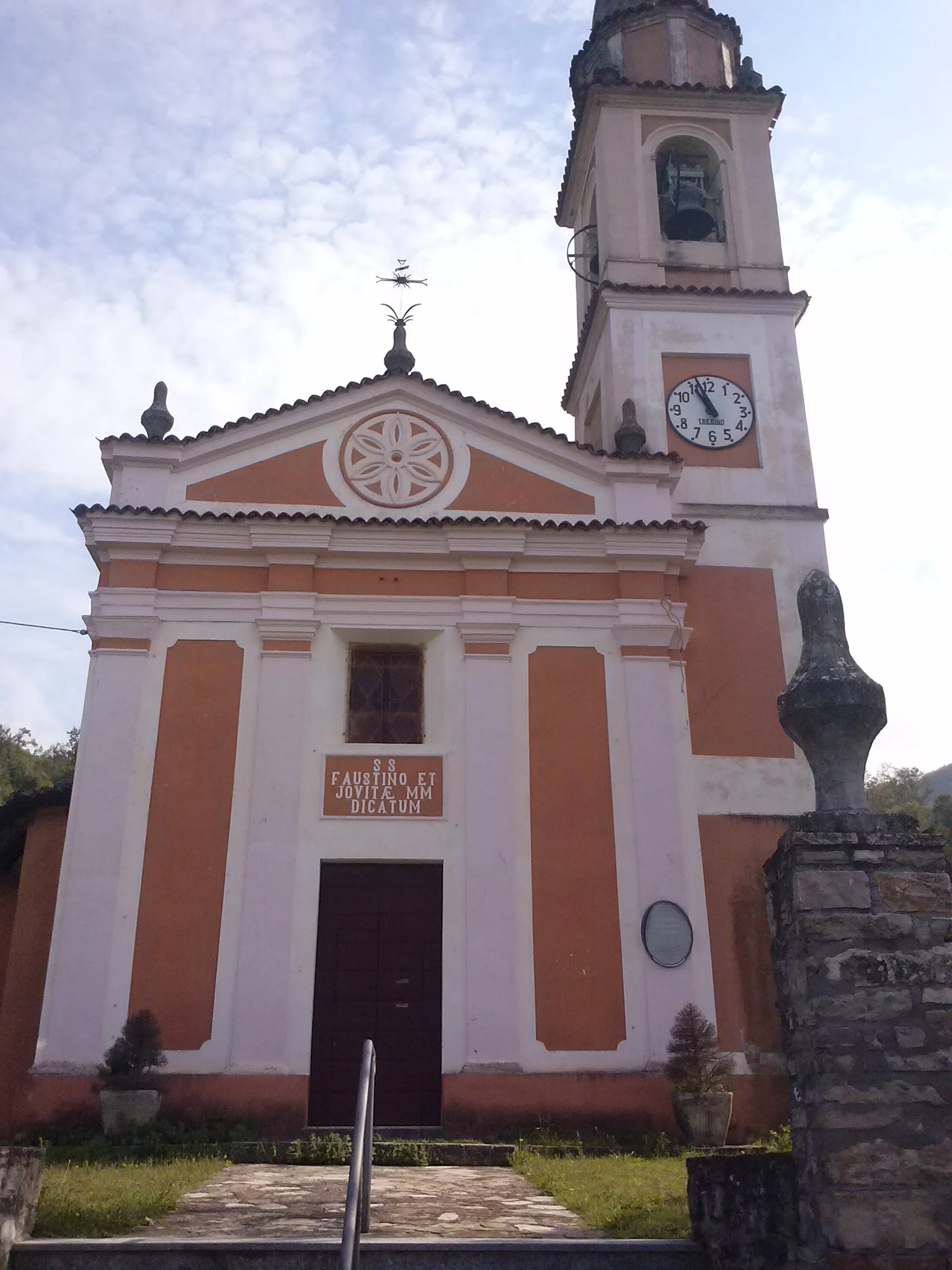 Photo showing: Church of Denavolo located in the municipality of Travo (Piacenza, Italy)