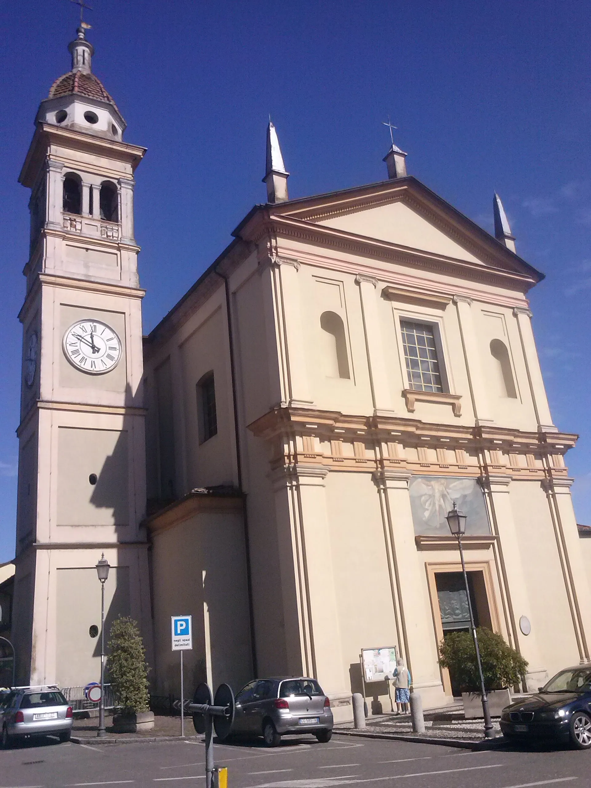 Photo showing: Church of San Michele, Gragnano Trebbiense, Piacenza, Italy