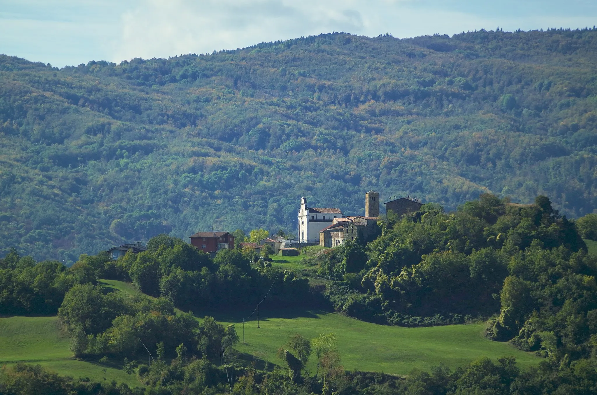 Photo showing: Veduta del borgo di Cogno S. Savino