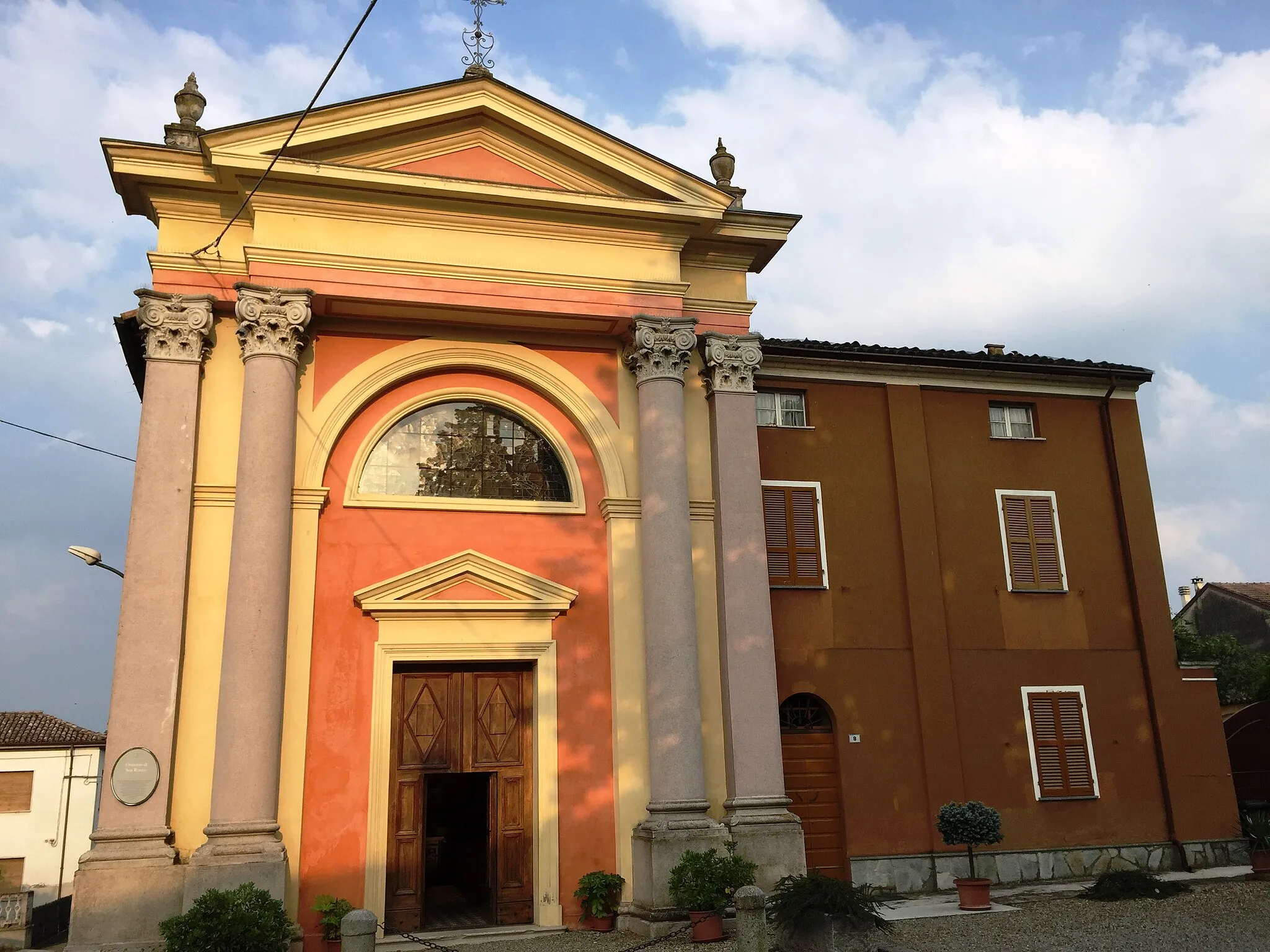 Photo showing: Saint Rocco Church - Sarmato