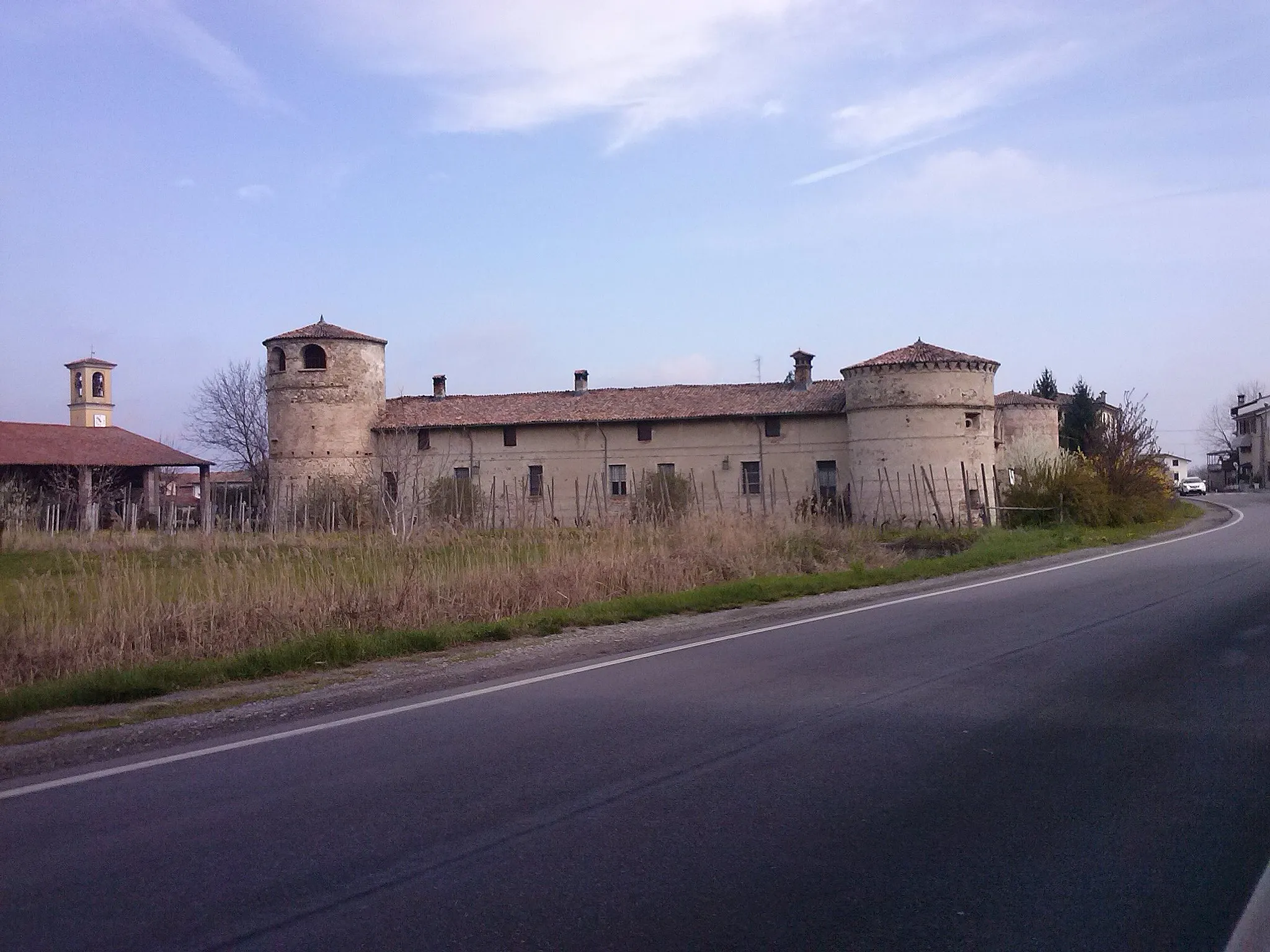 Photo showing: Castle of Folignano, municipality of Ponte dell'Olio (Piacenza, Italy)