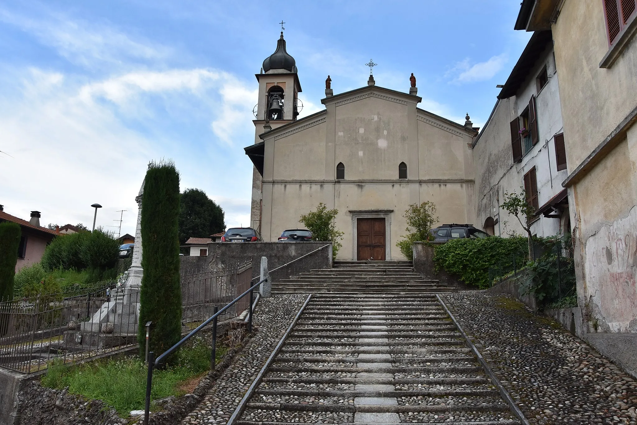 Photo showing: La chiesa della Santissima Trinità a Capolago, frazione del comune di Varese, in Lombardia.