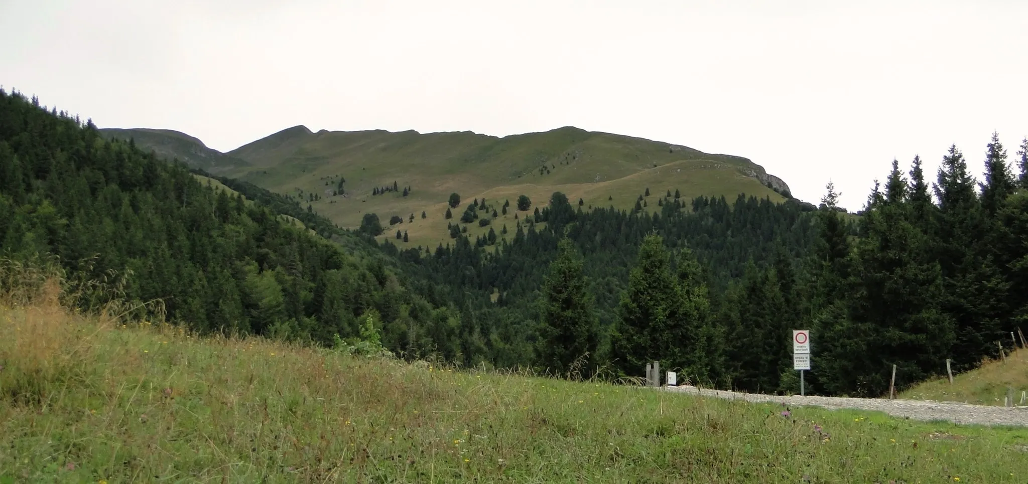 Photo showing: Loc. Belloro con vista sul monte Golla, Prealpi bergamasche. Premolo (BG)