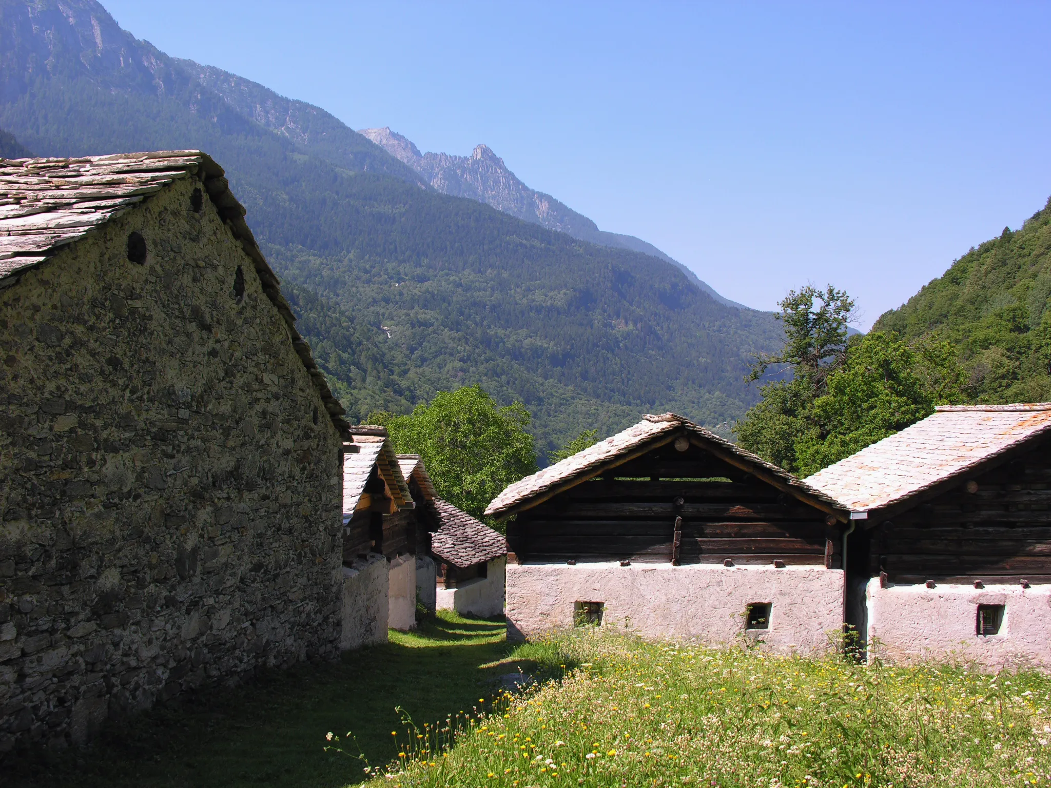 Photo showing: Switzerland, Graubünden, Castasegna
