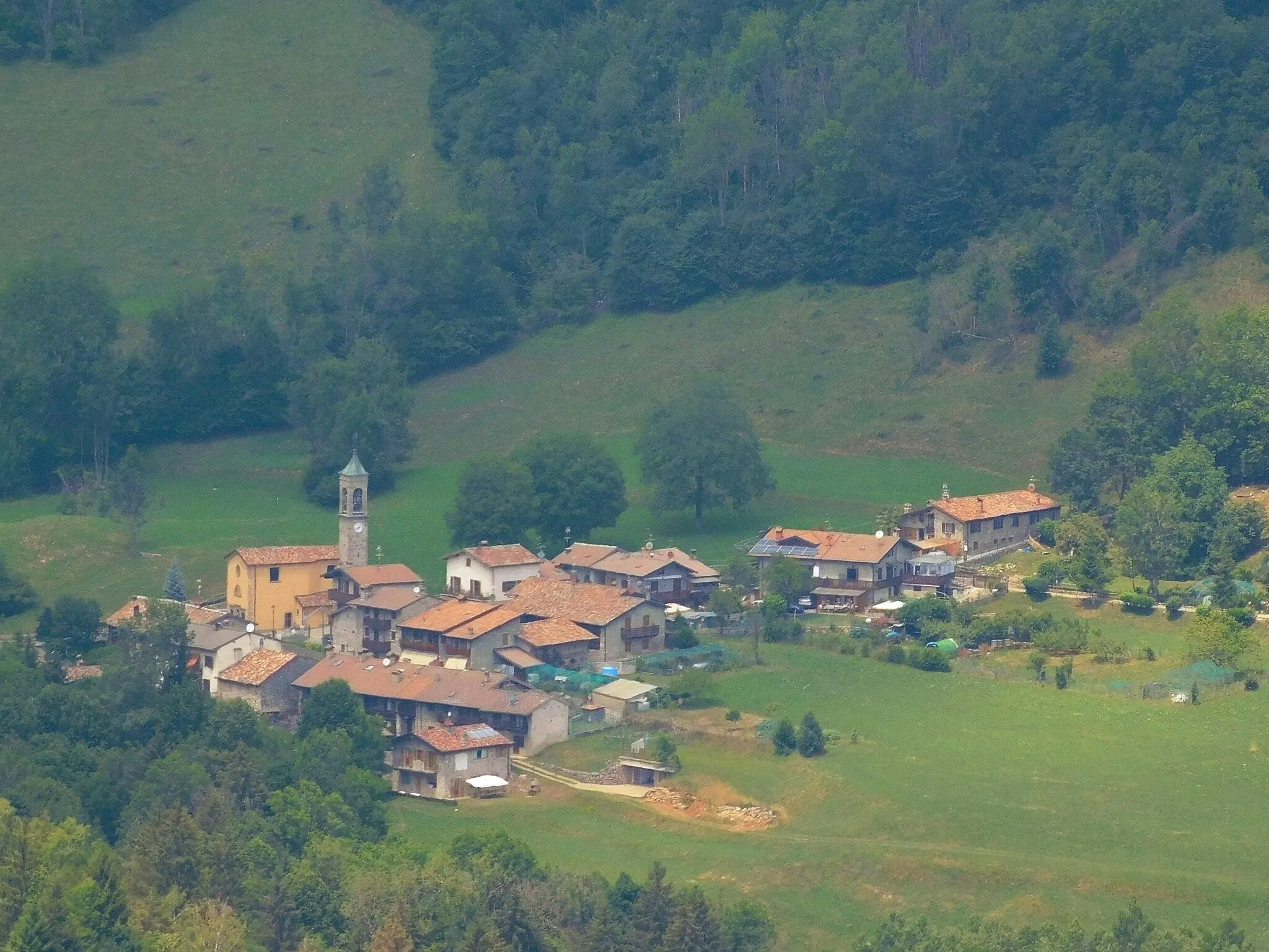 Photo showing: Rusio, hamlet of Castione della Presolana, province of Bergamo (Italy)