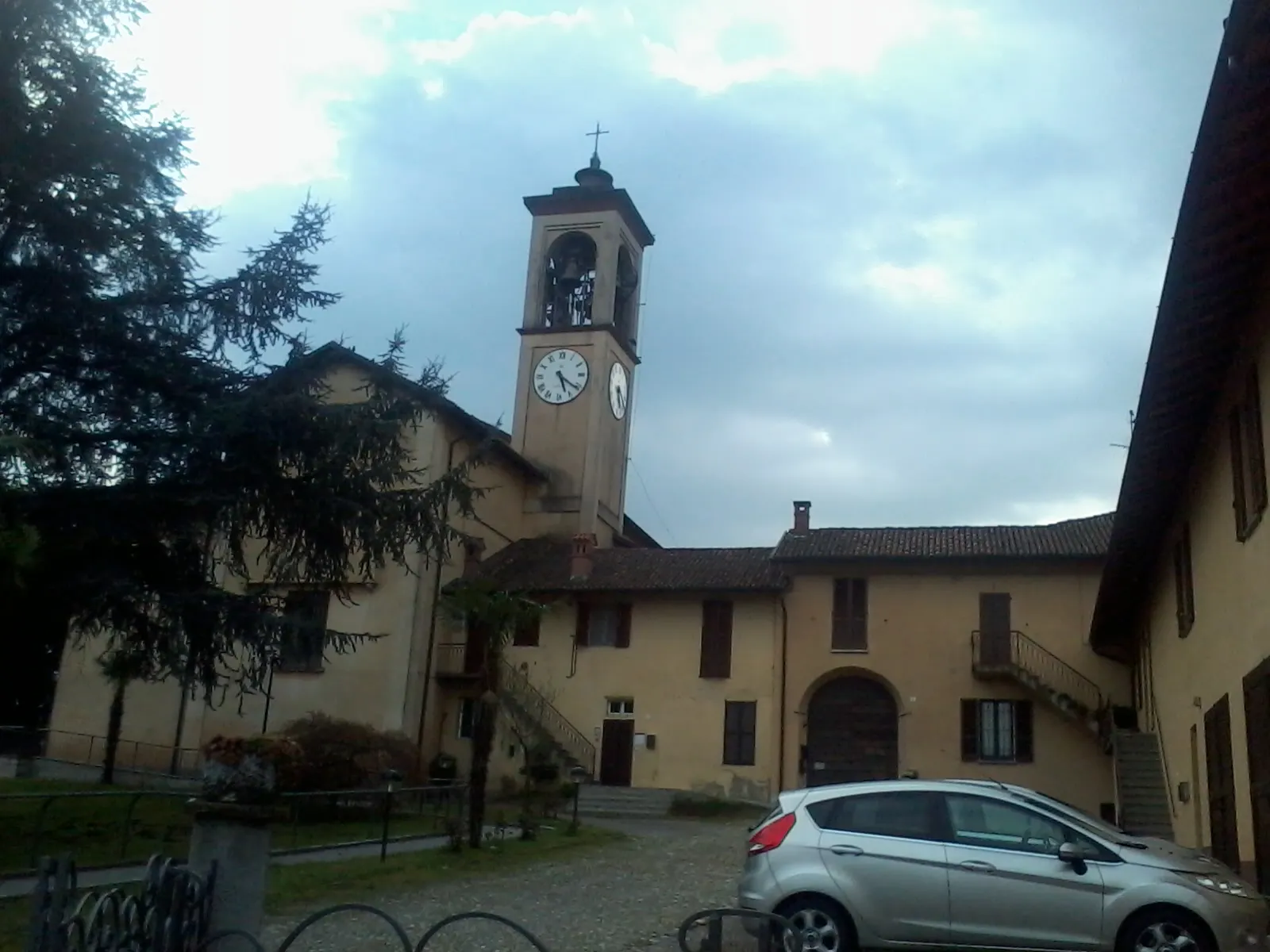 Photo showing: La casa parrocchiale della chiesa di Casterno - Robecco sul Naviglio (MI) - Italy