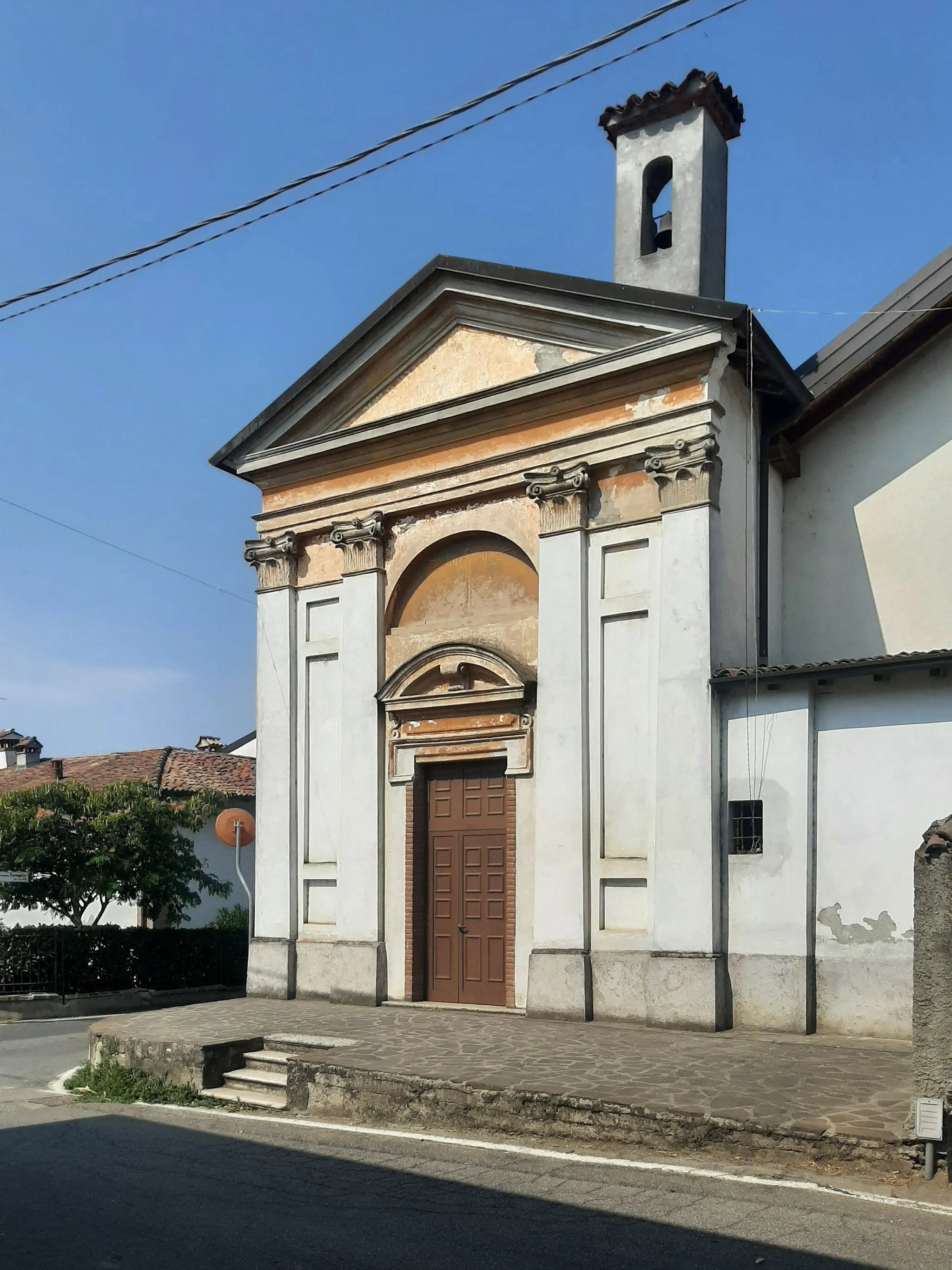 Photo showing: Oratorio di San Giorgio Martire a Ceregallo (frazione di San Zenone al Lambro).