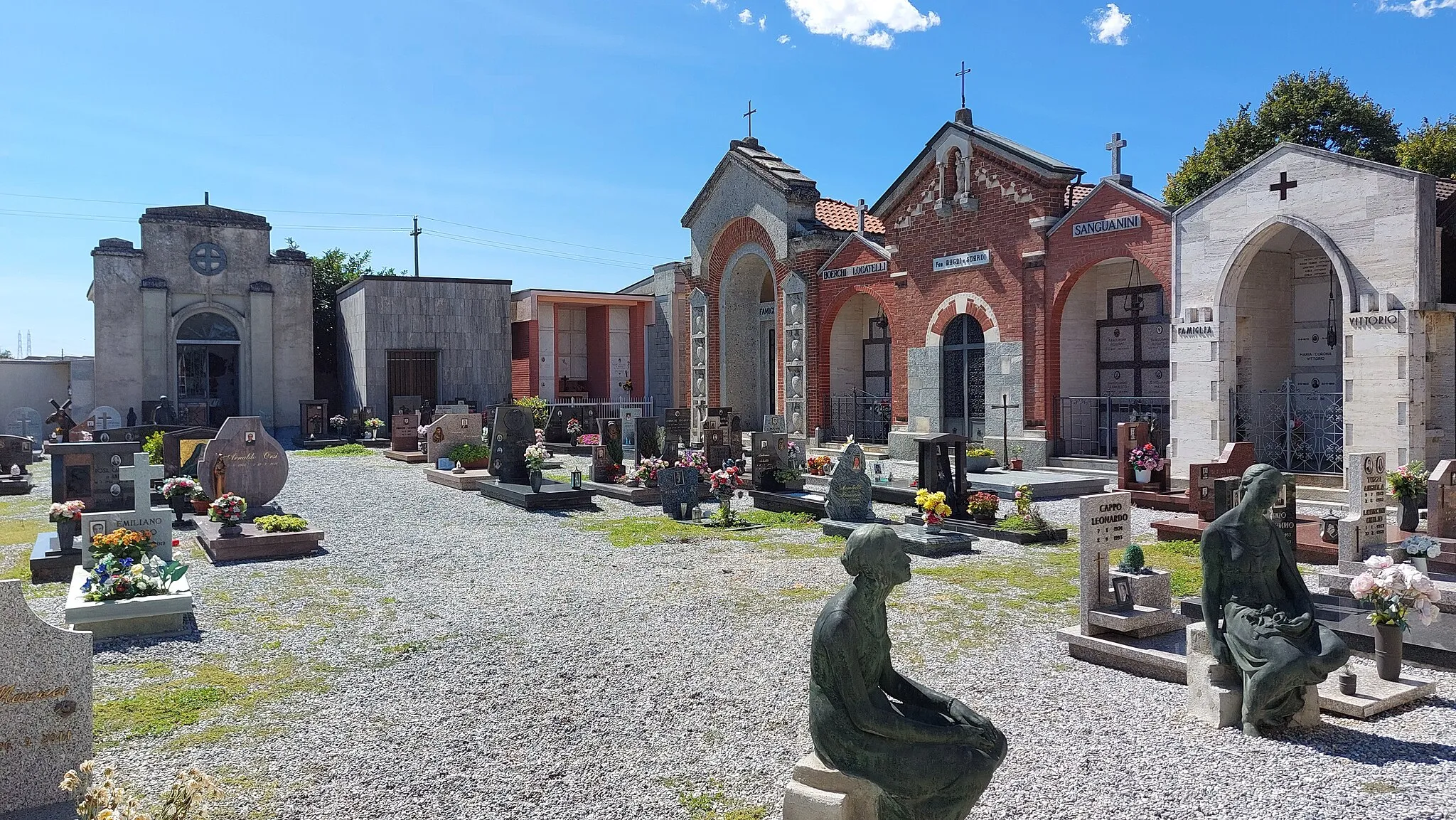 Photo showing: Dresano - cimitero