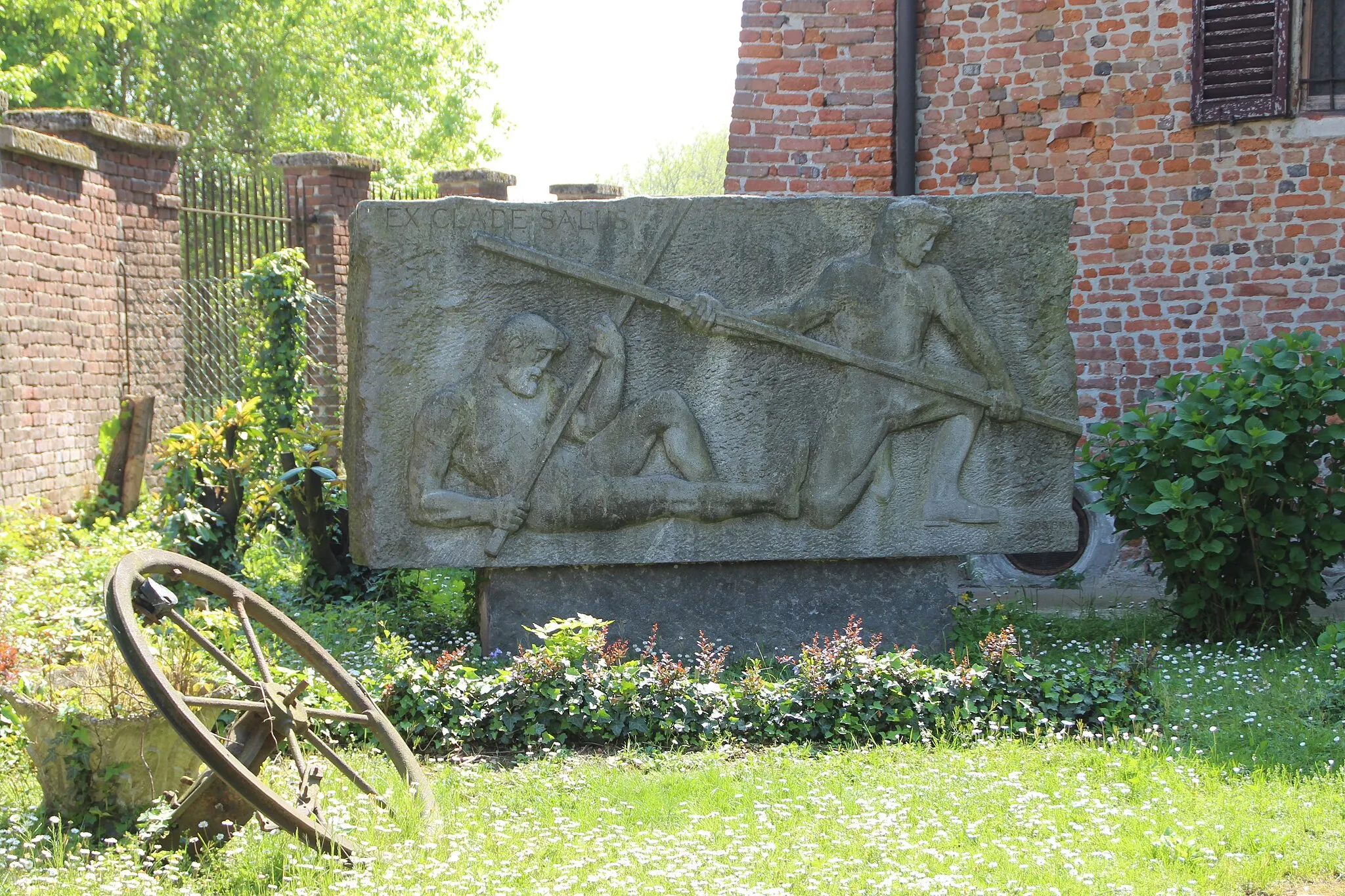 Photo showing: Denkmal an die Schlacht von Marignano 1515 in Zivido bei San Giuliano Milanese von Josef Bisa