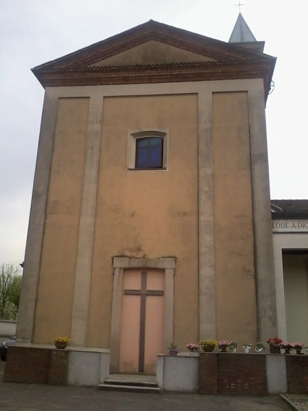 Photo showing: La Chiesa Parrocchiale della Beata Vergine Maria Immacolata a Casate - Bernate Ticino (MI) - Italy