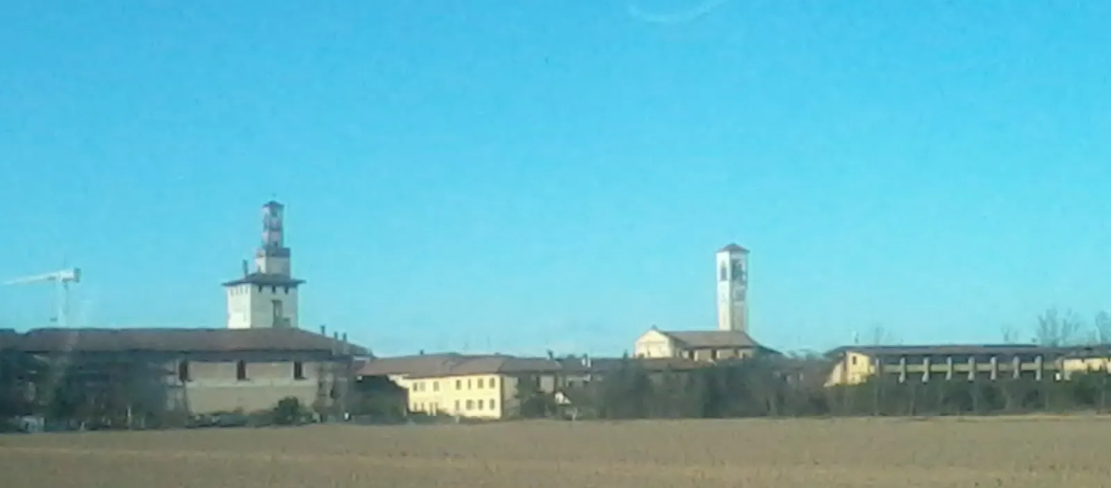 Photo showing: Panorama della cittadina di Cusago (MI) - Italy